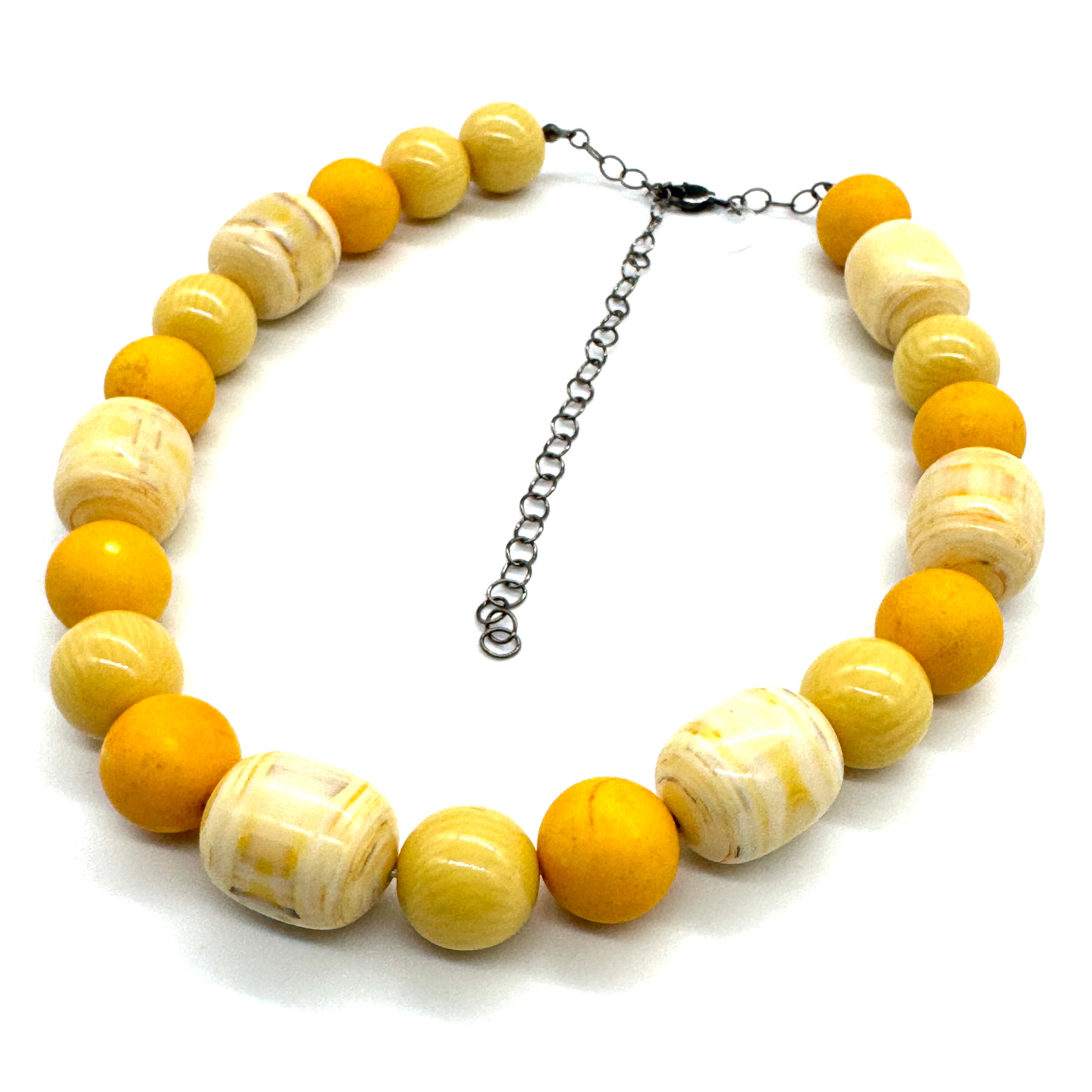 Banana Cream Pie Marco Necklace