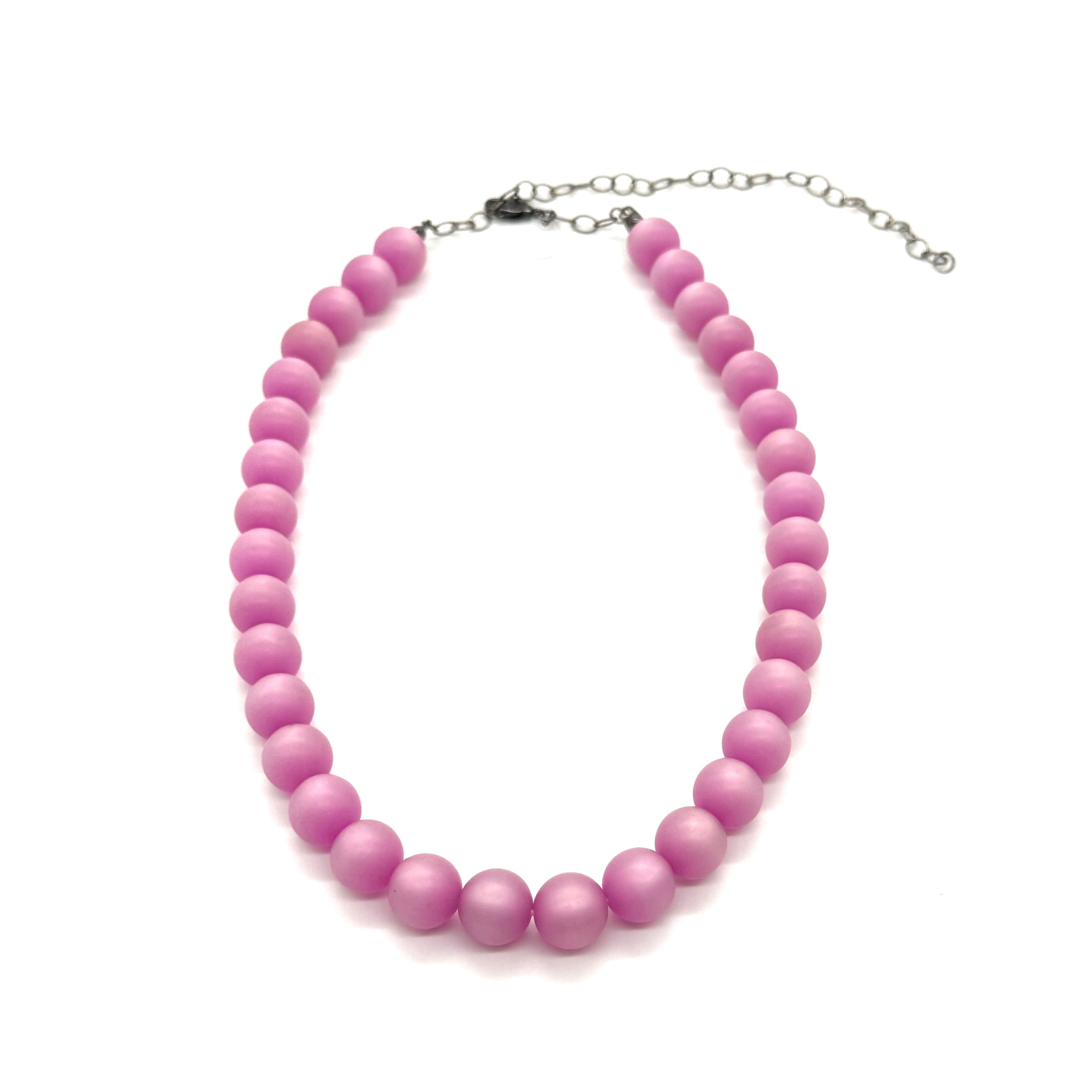 Orchid Matte Moonglow Marco Necklace
