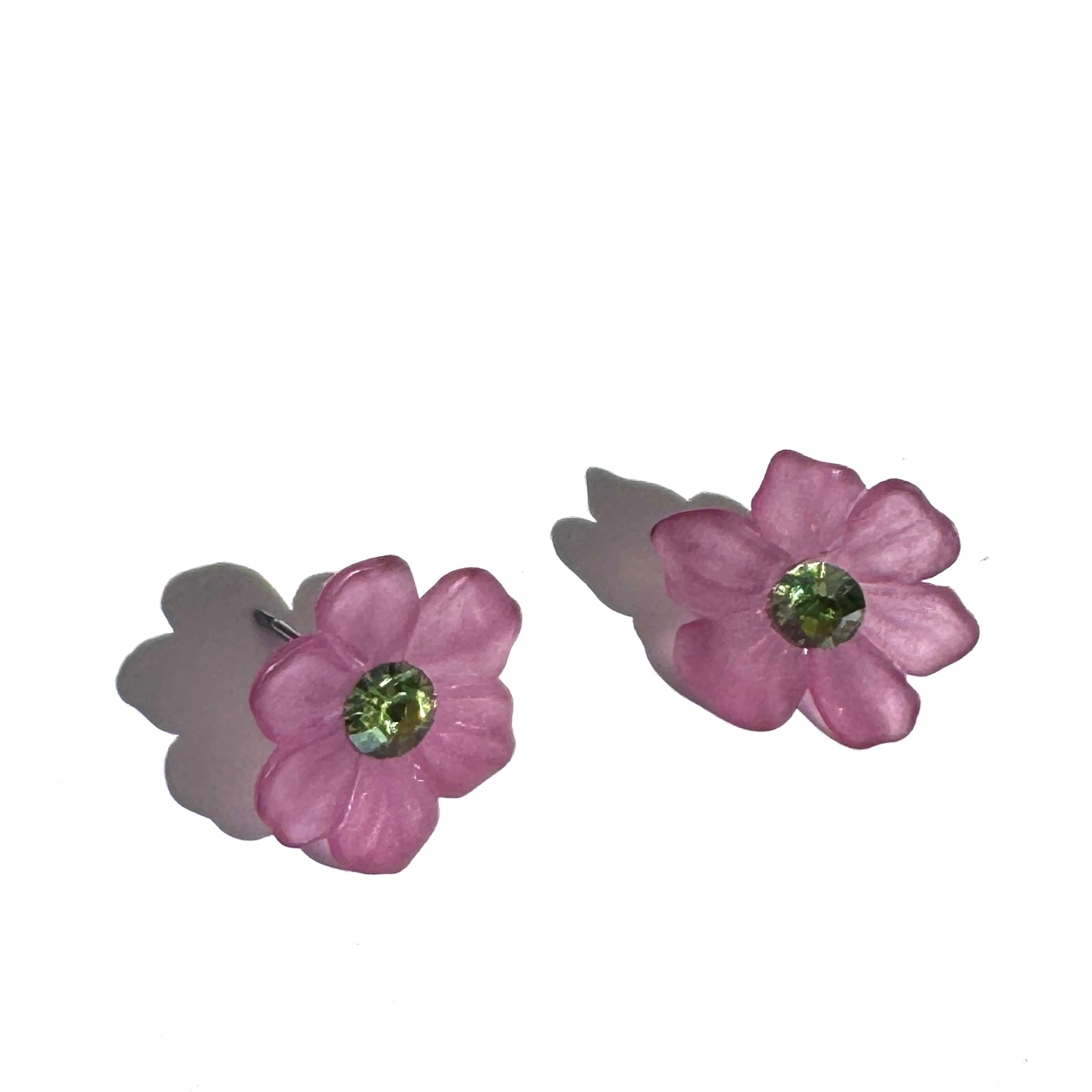 Crystal Bloom Stud Earrings