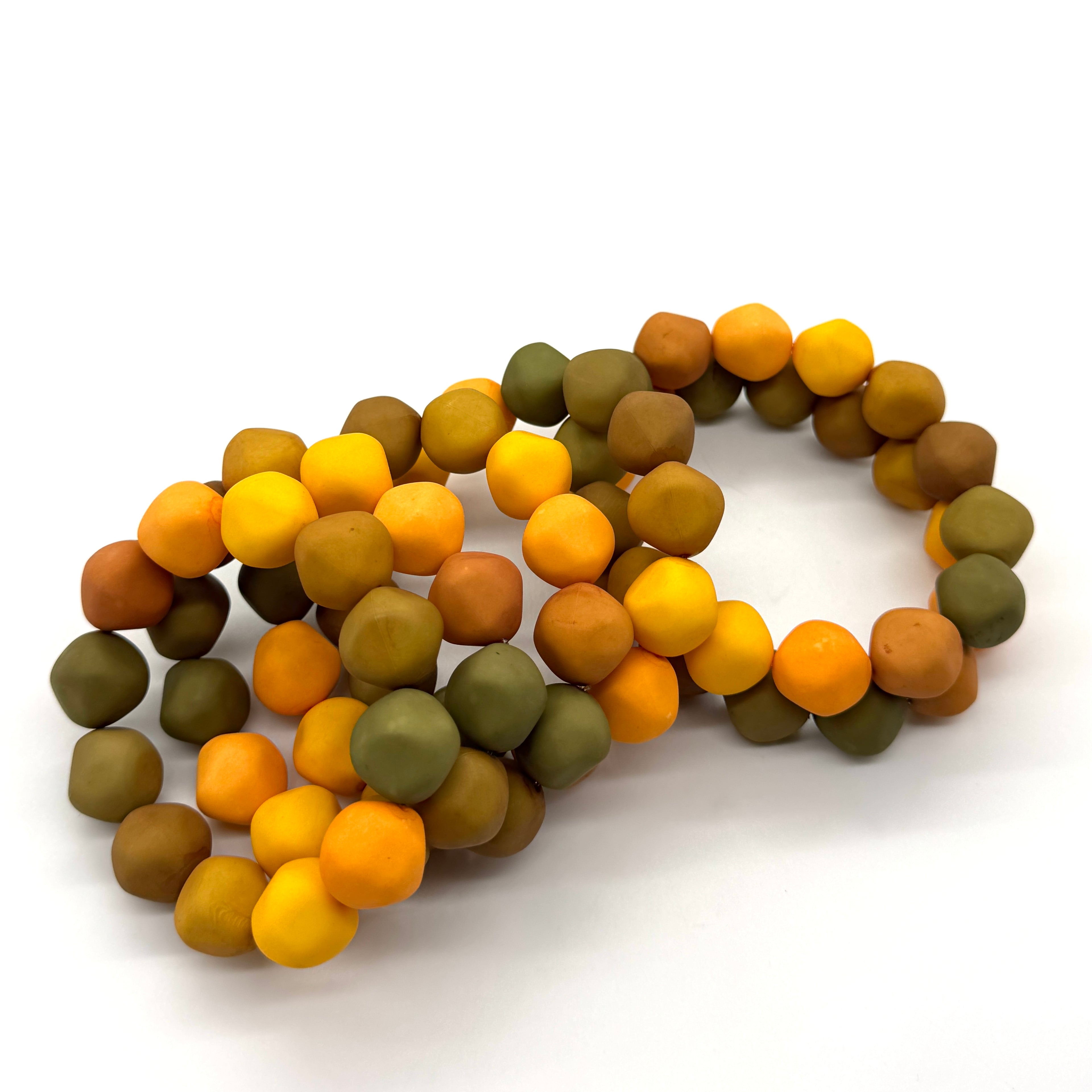 1970’s Kitchen Ombre’ Stack Bracelet