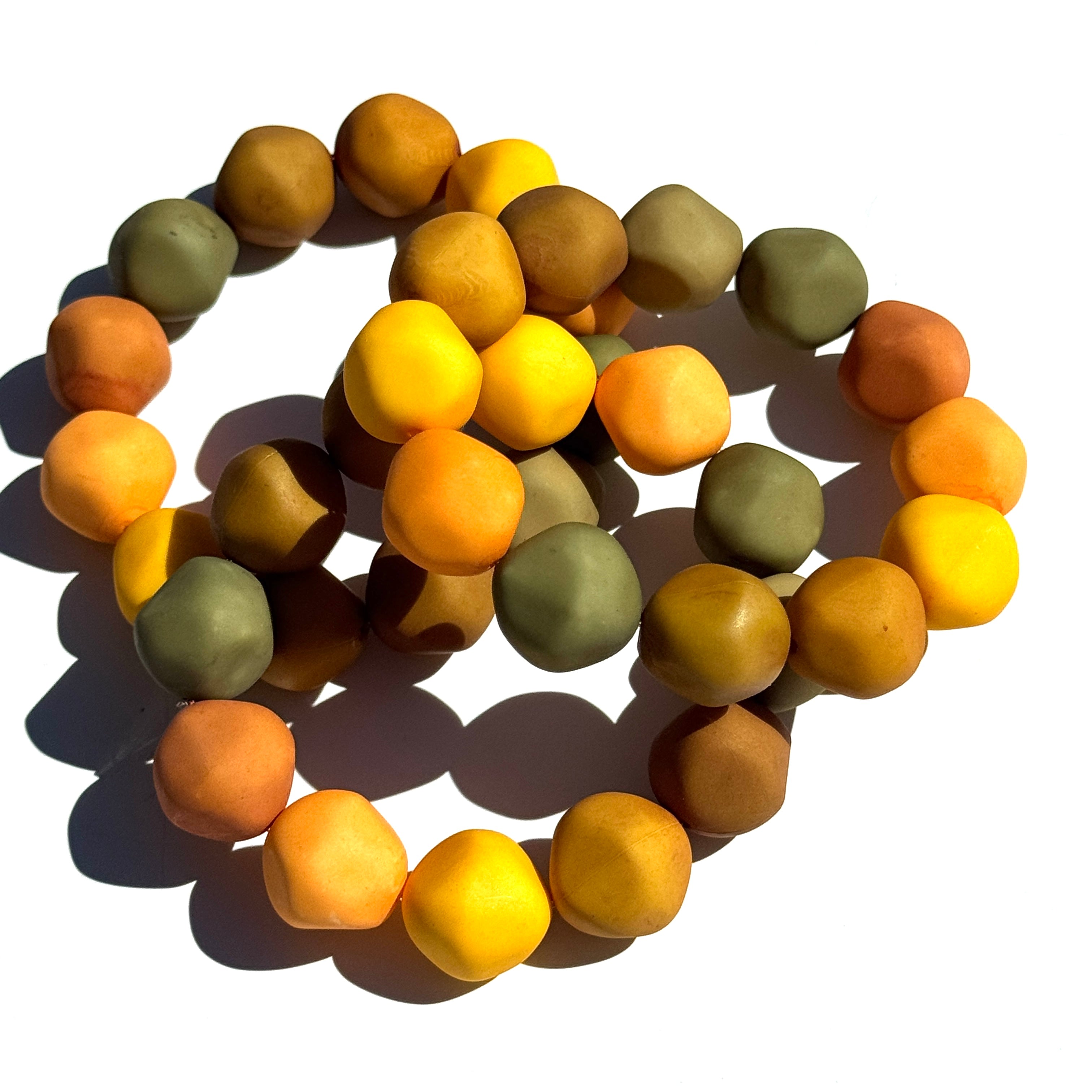 1970’s Kitchen Ombre’ Stack Bracelet