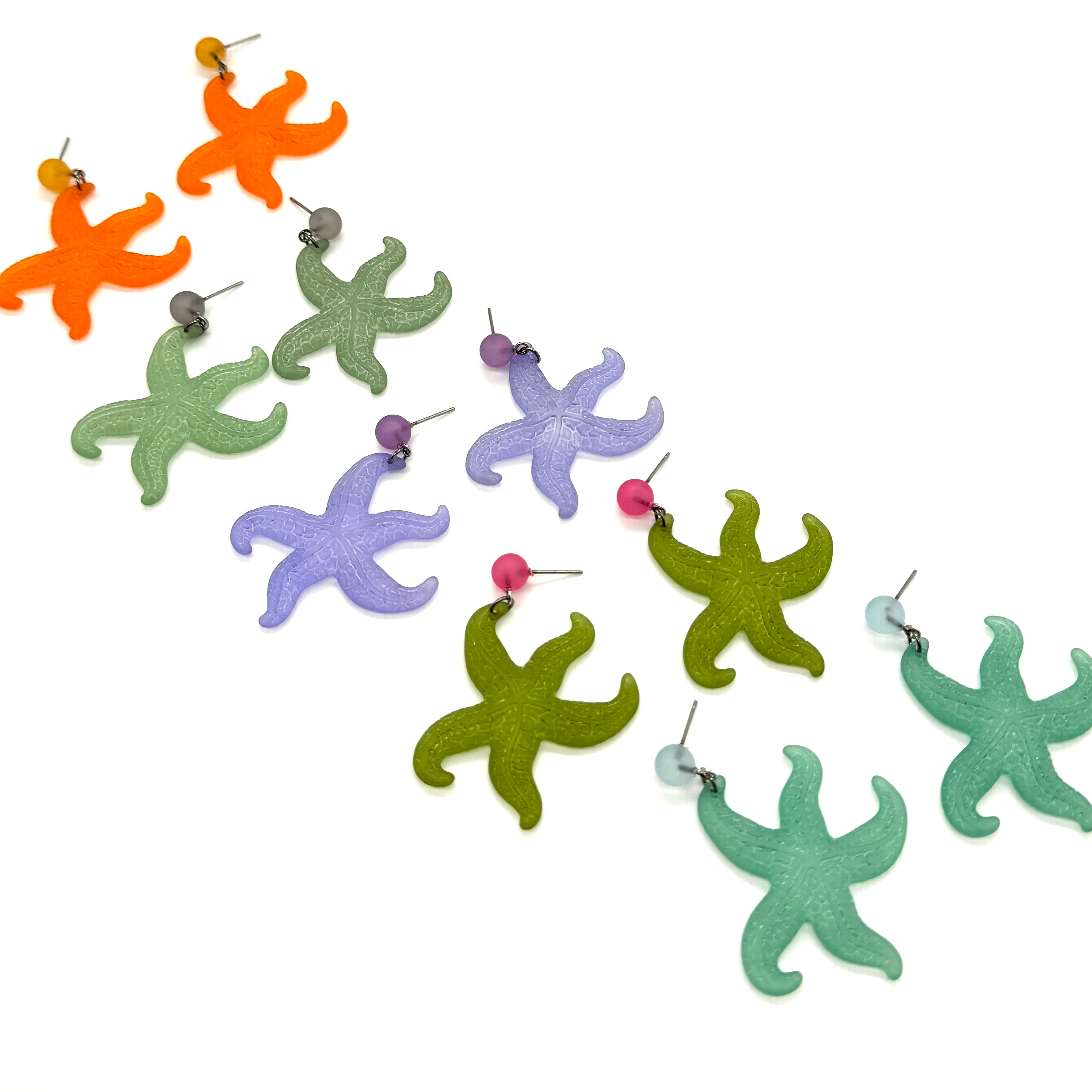 leetie starfish earrings