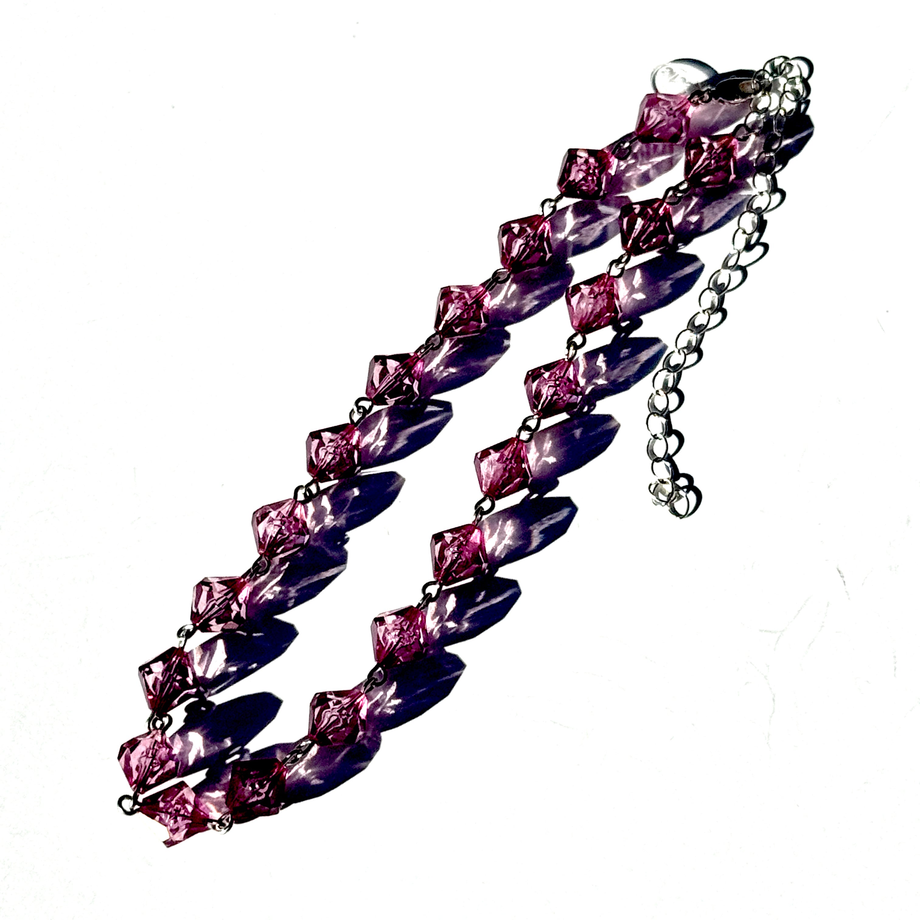 Amethyst Faceted Amelia Necklace