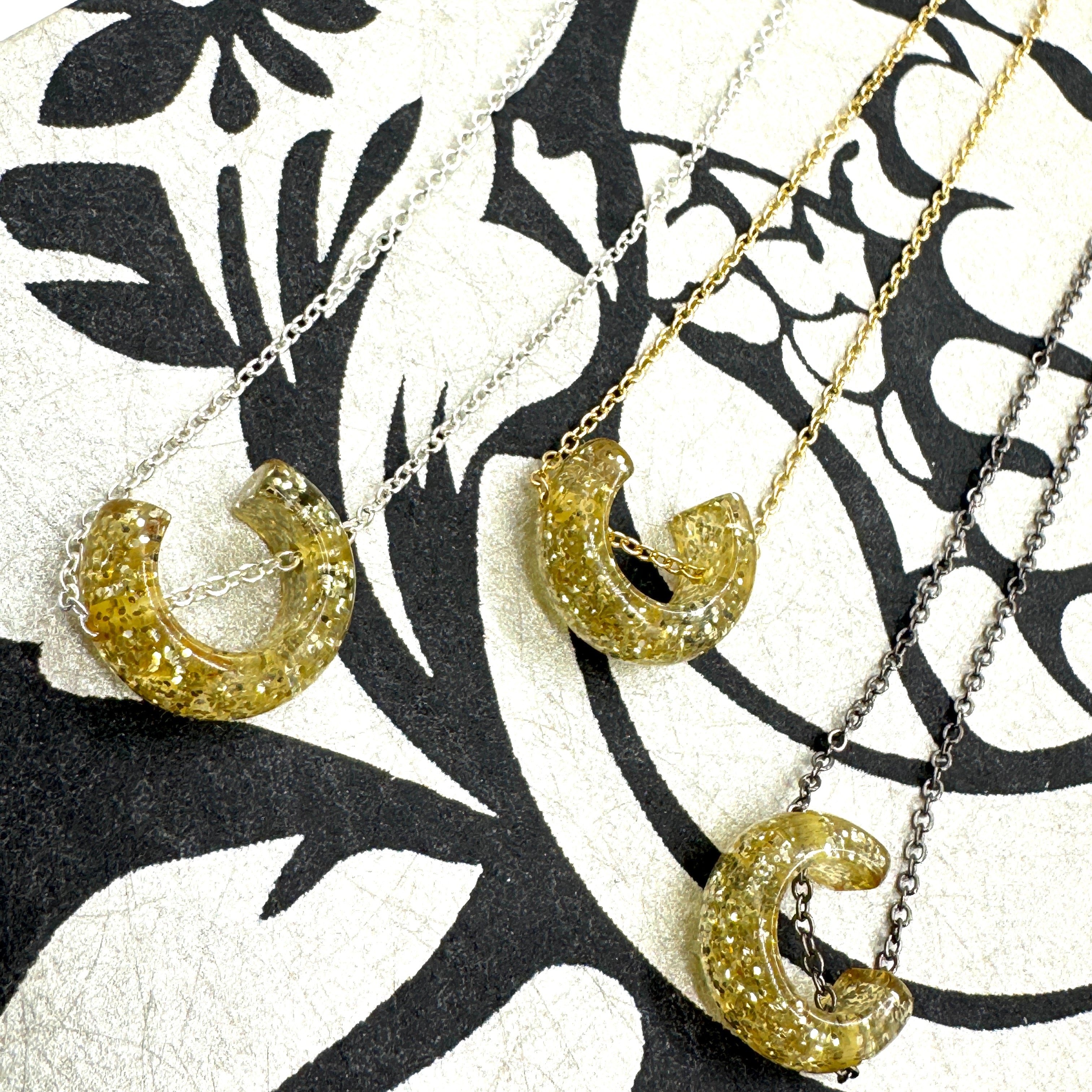 Italian Stardust Glitter Necklace