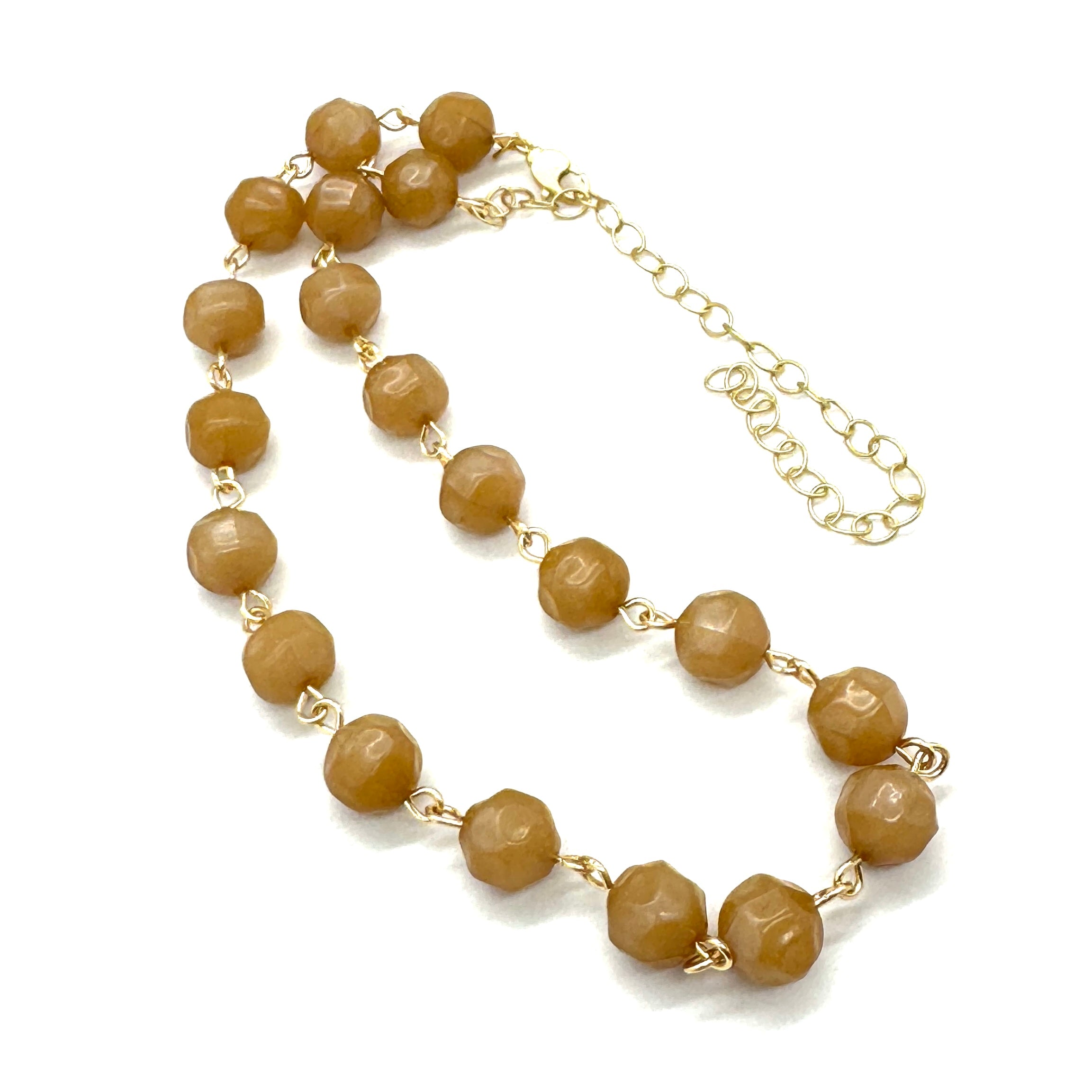 Dusty Petal Luster Amelia Necklace