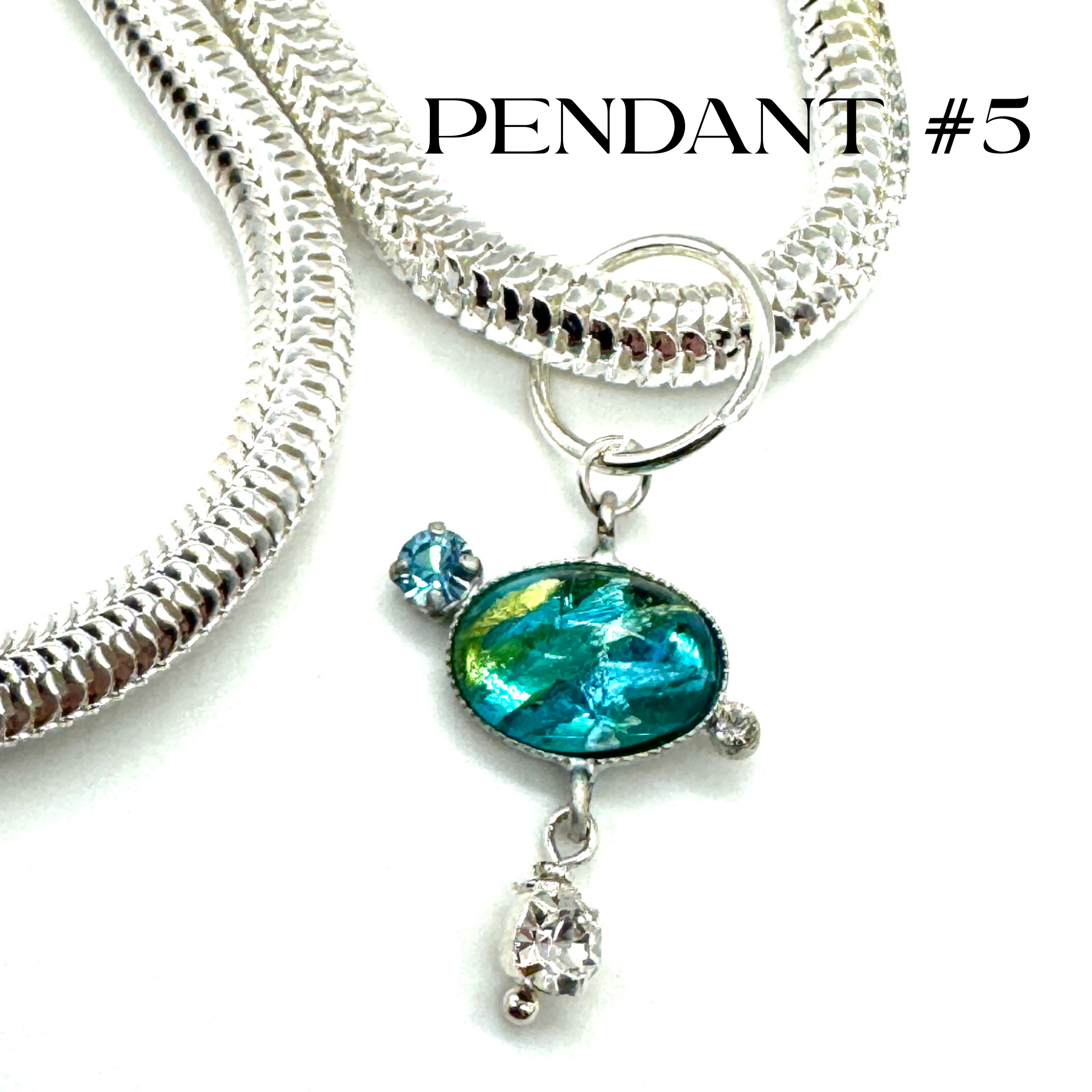 Silver Medusa Necklace