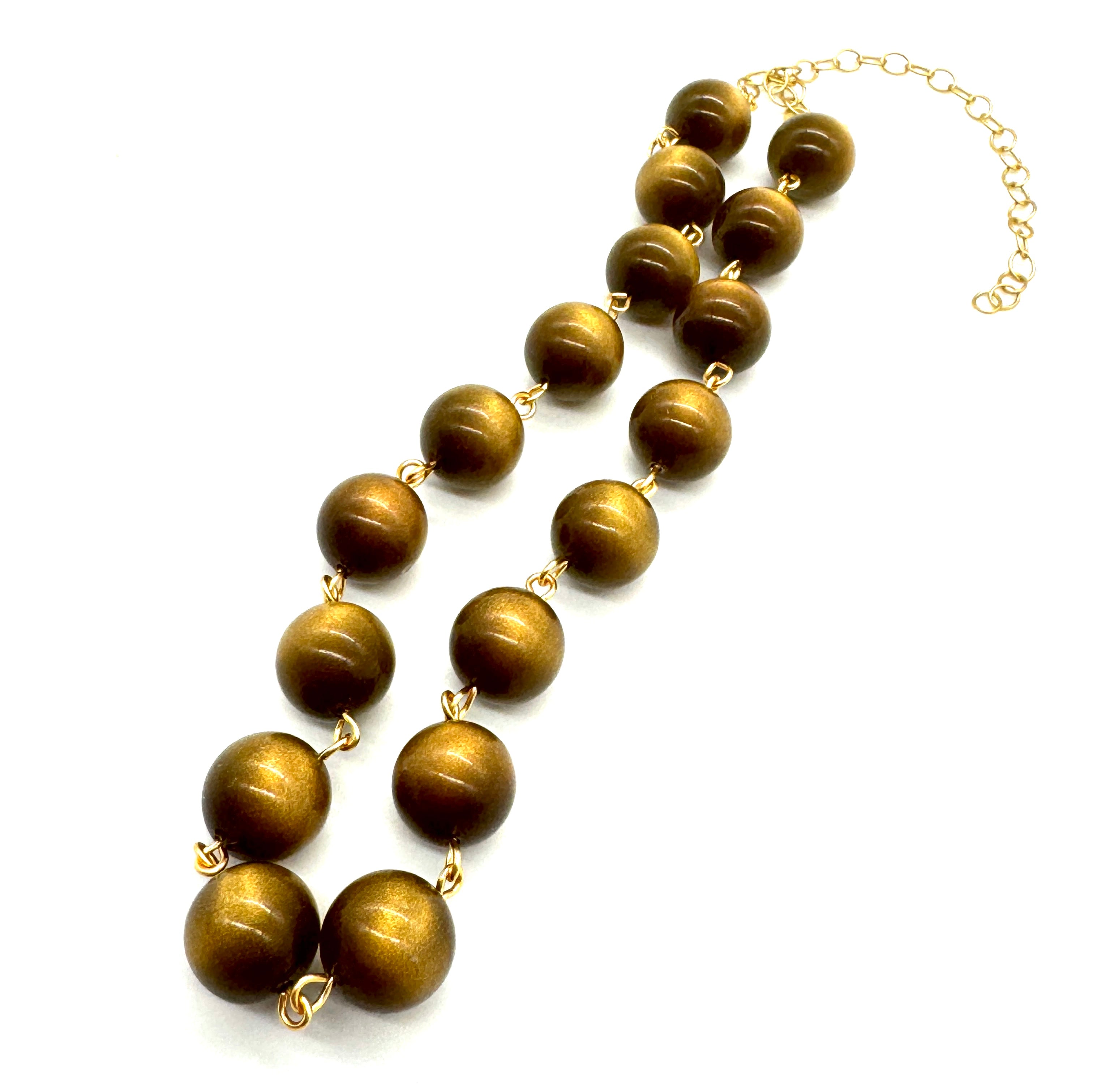 Coffee Moonglow RARE Amelia Necklace