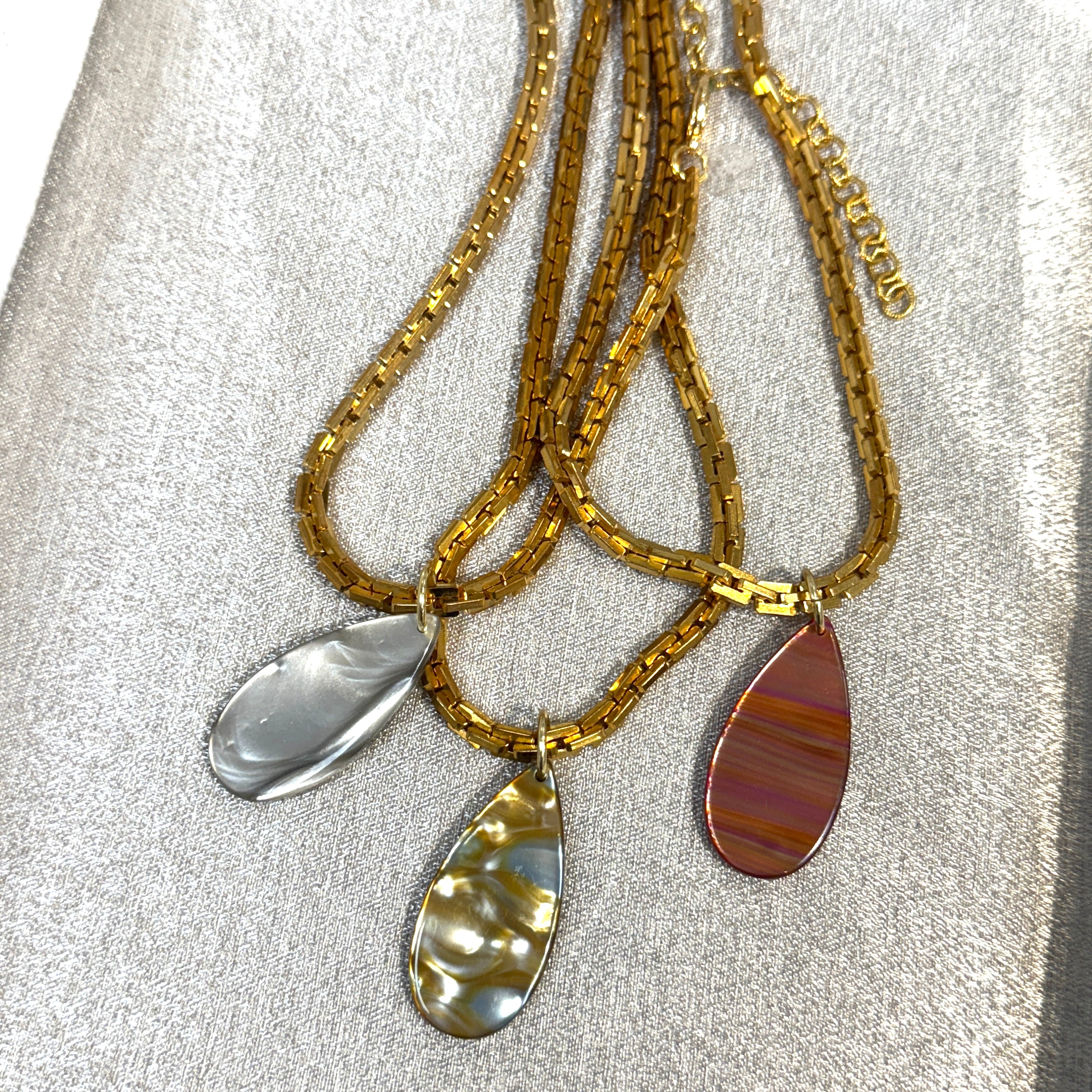 Boston Aura Pendant Necklace