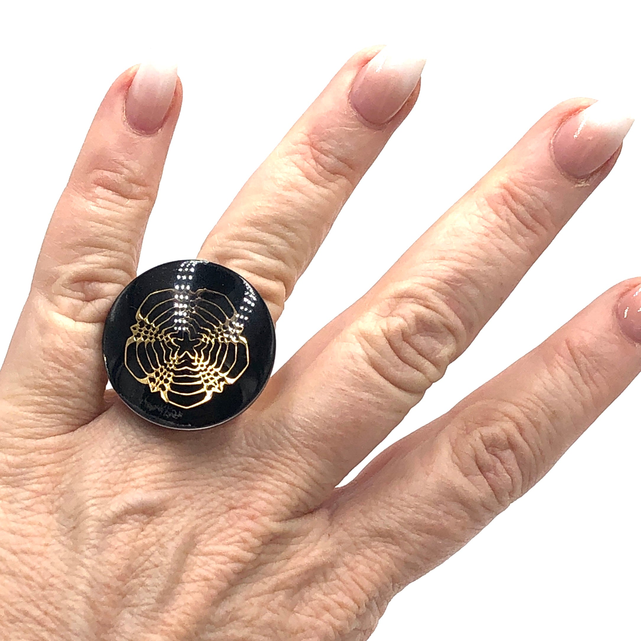 Super Web Cocktail Ring -*As is