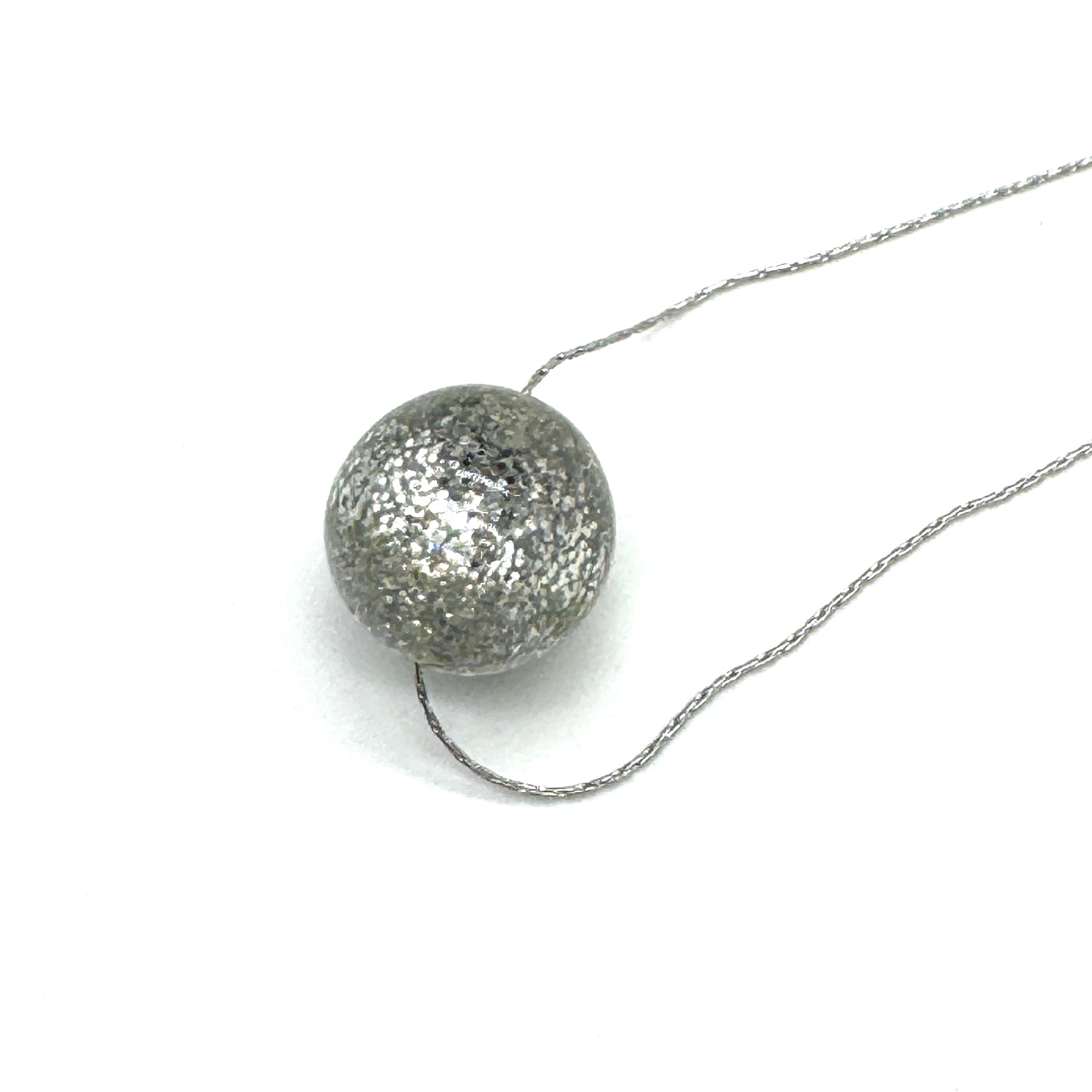 Glitter Ball Slide Necklace