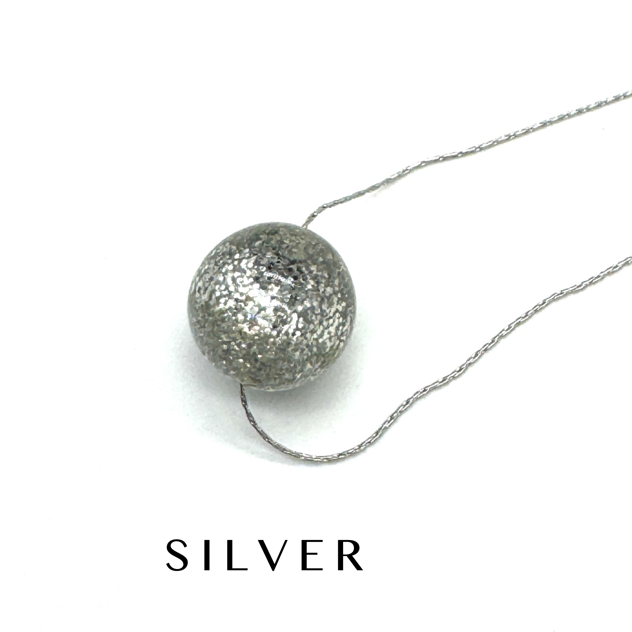 Glitter Ball Slide Necklace