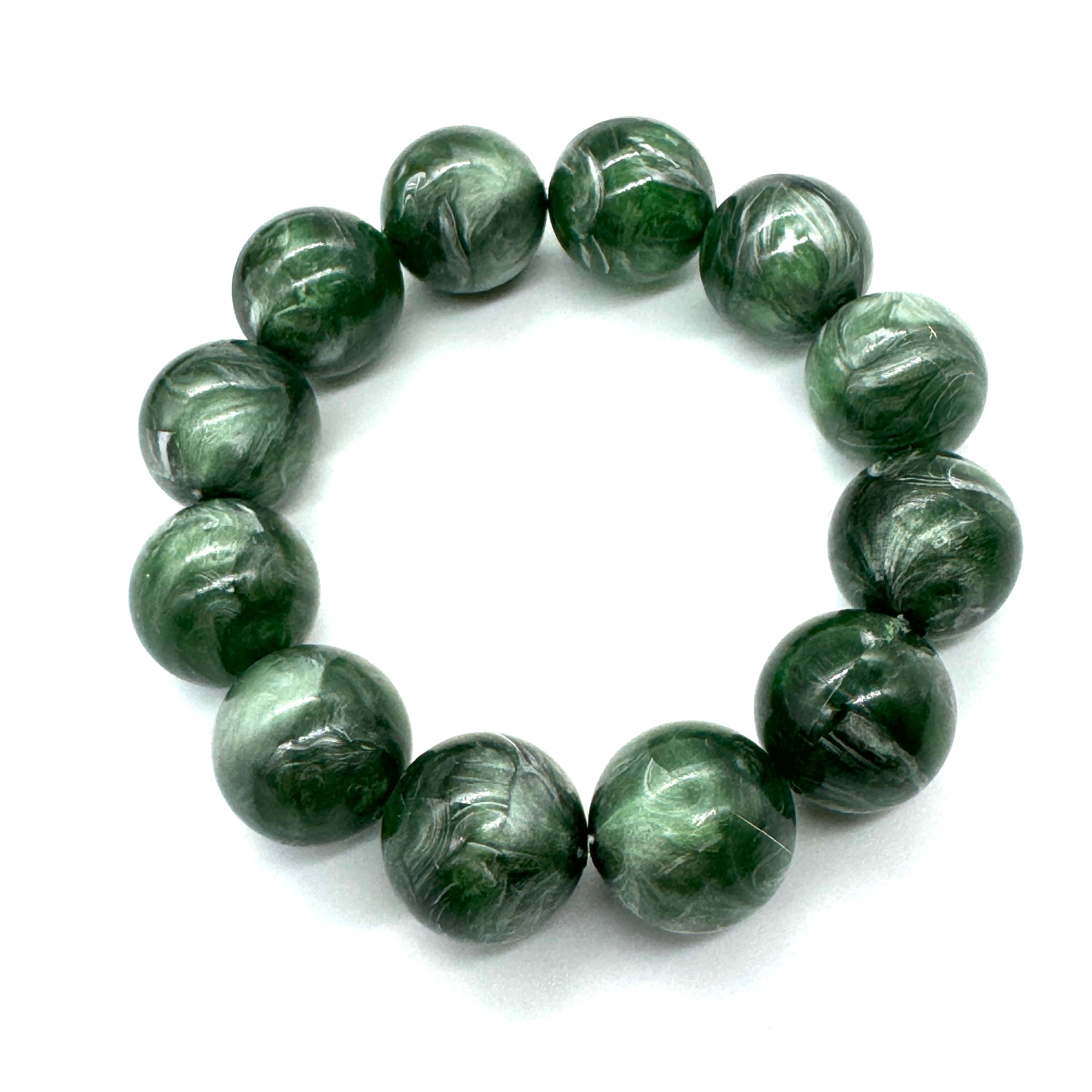 Forest Aura Glow Stack Bracelet