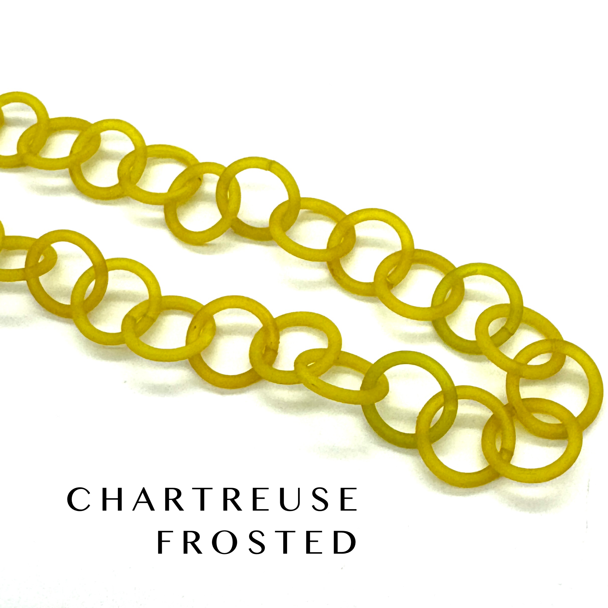 Clink Lucite Chain Link Necklace - Colorful Layering Chains*