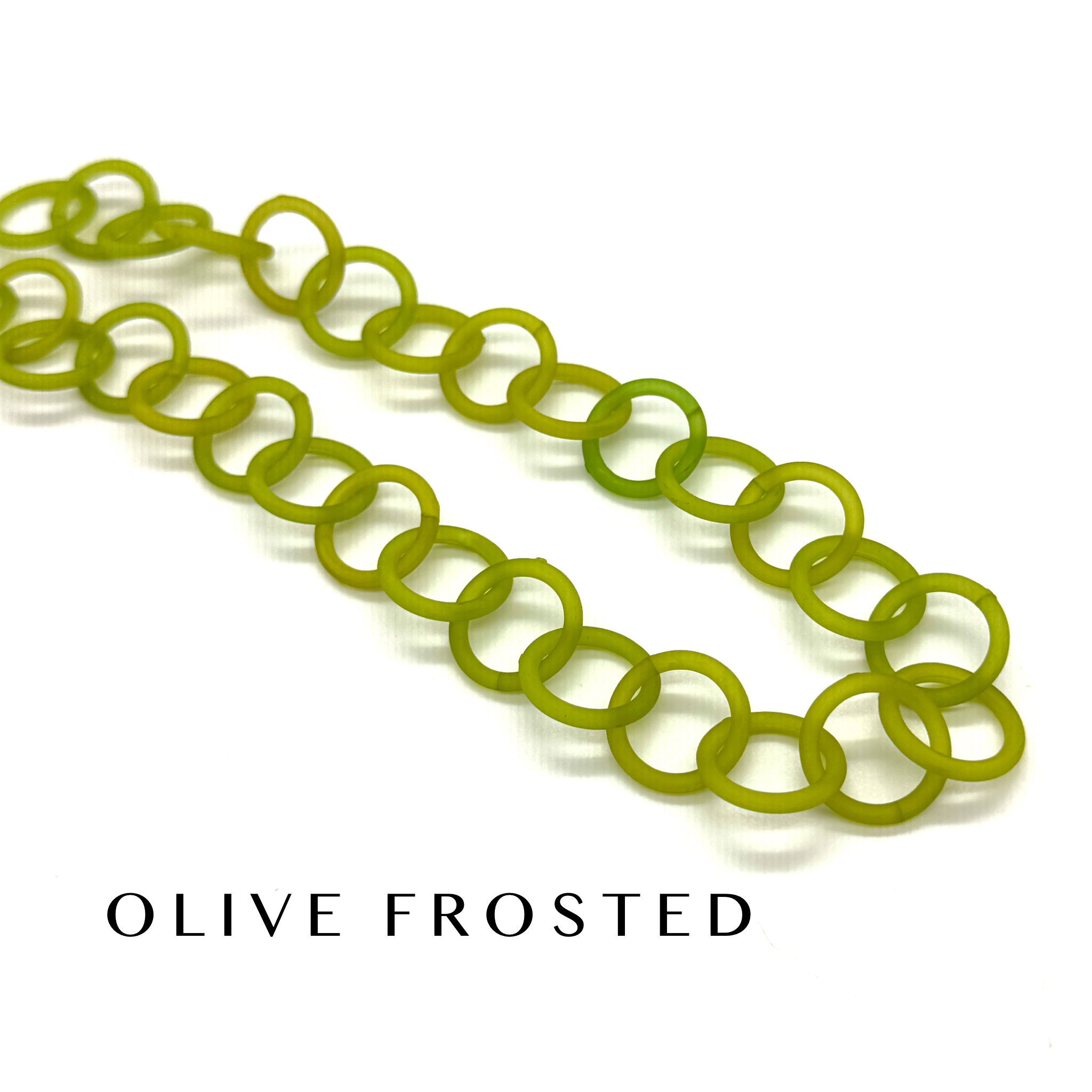 Clink Lucite Chain Link Necklace - Colorful Layering Chains*