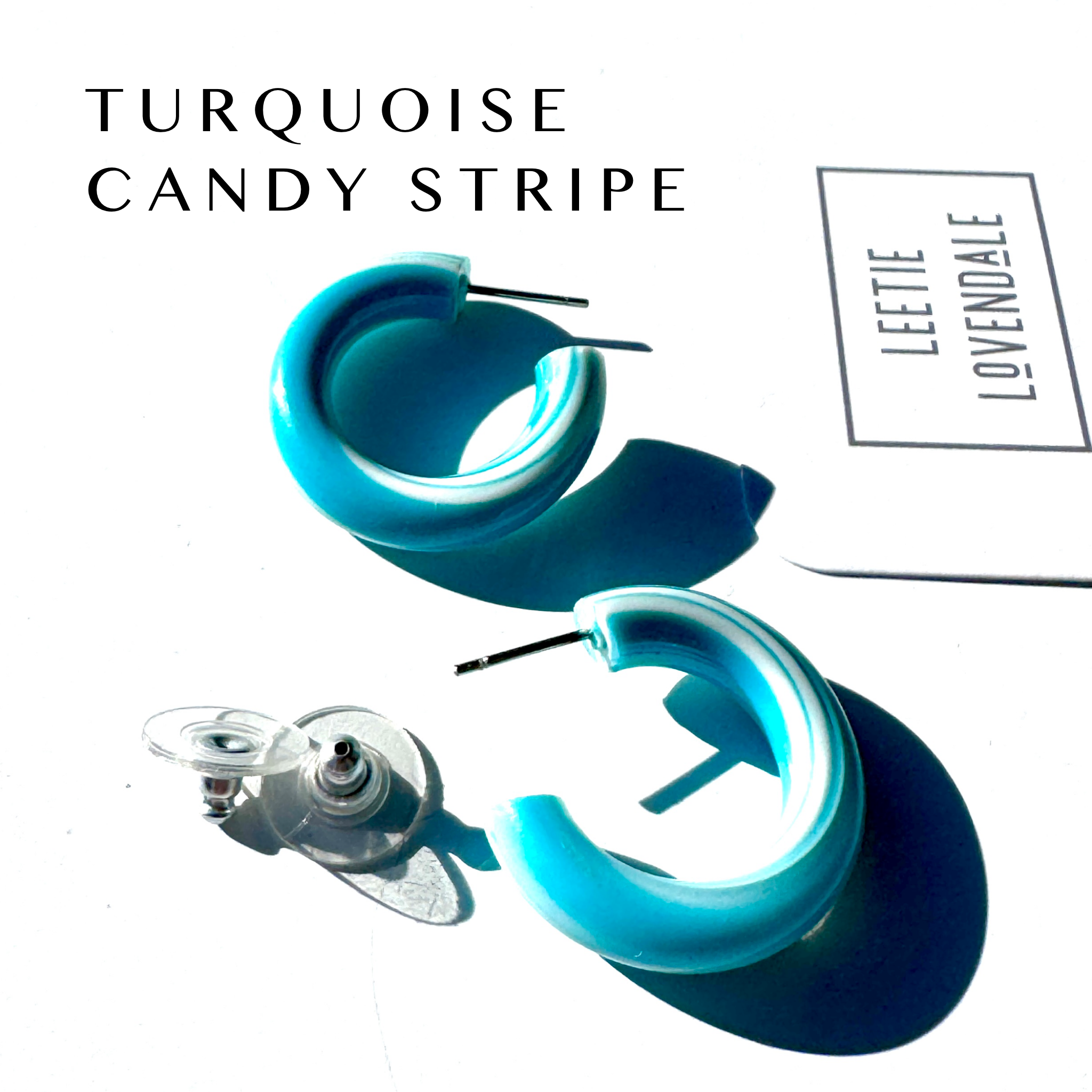 Tube Hoop Earrings - Best Plastics Collectible Hoops