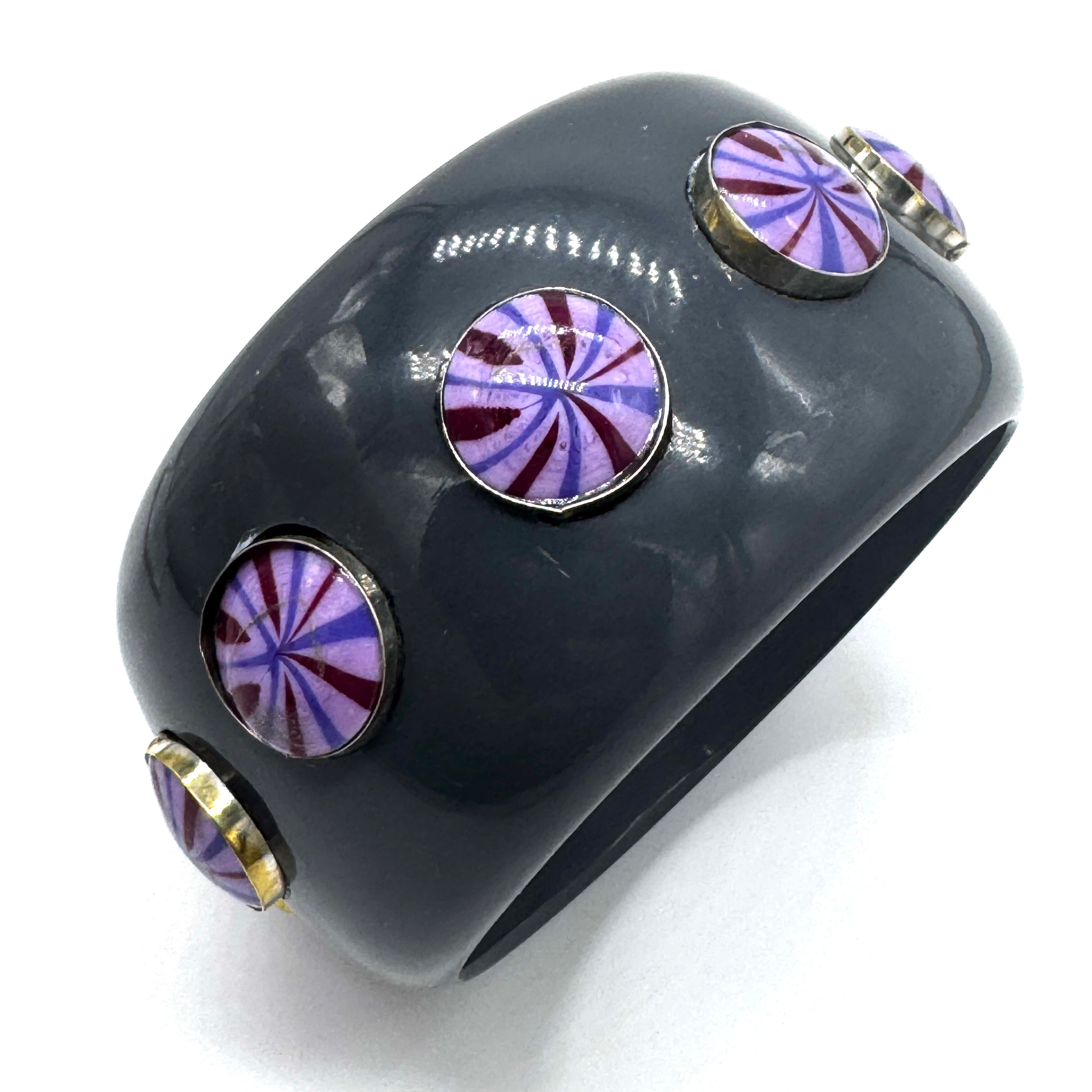Plum & Purple Fireworks Bangle