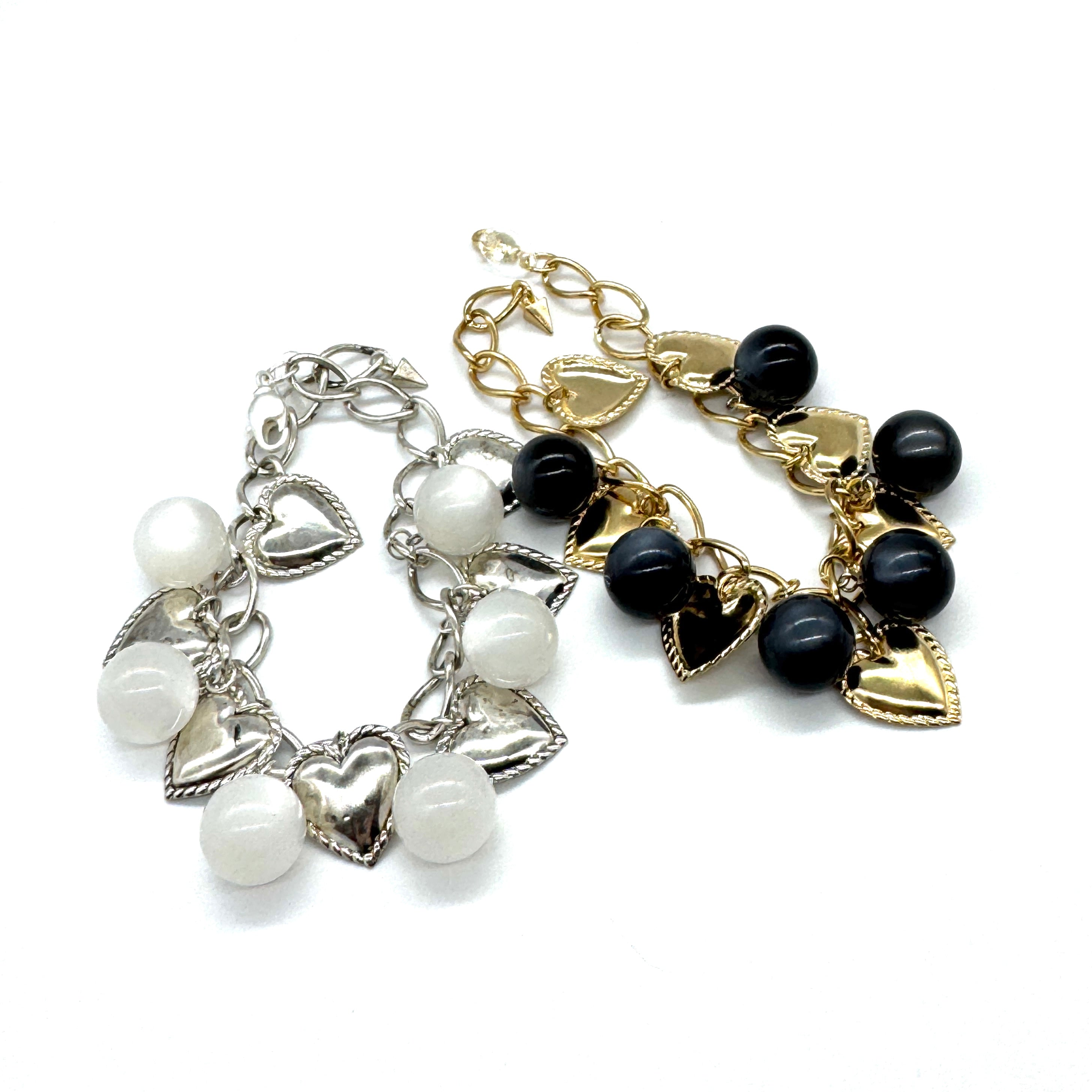 Glowing Hearts Charm Bracelet