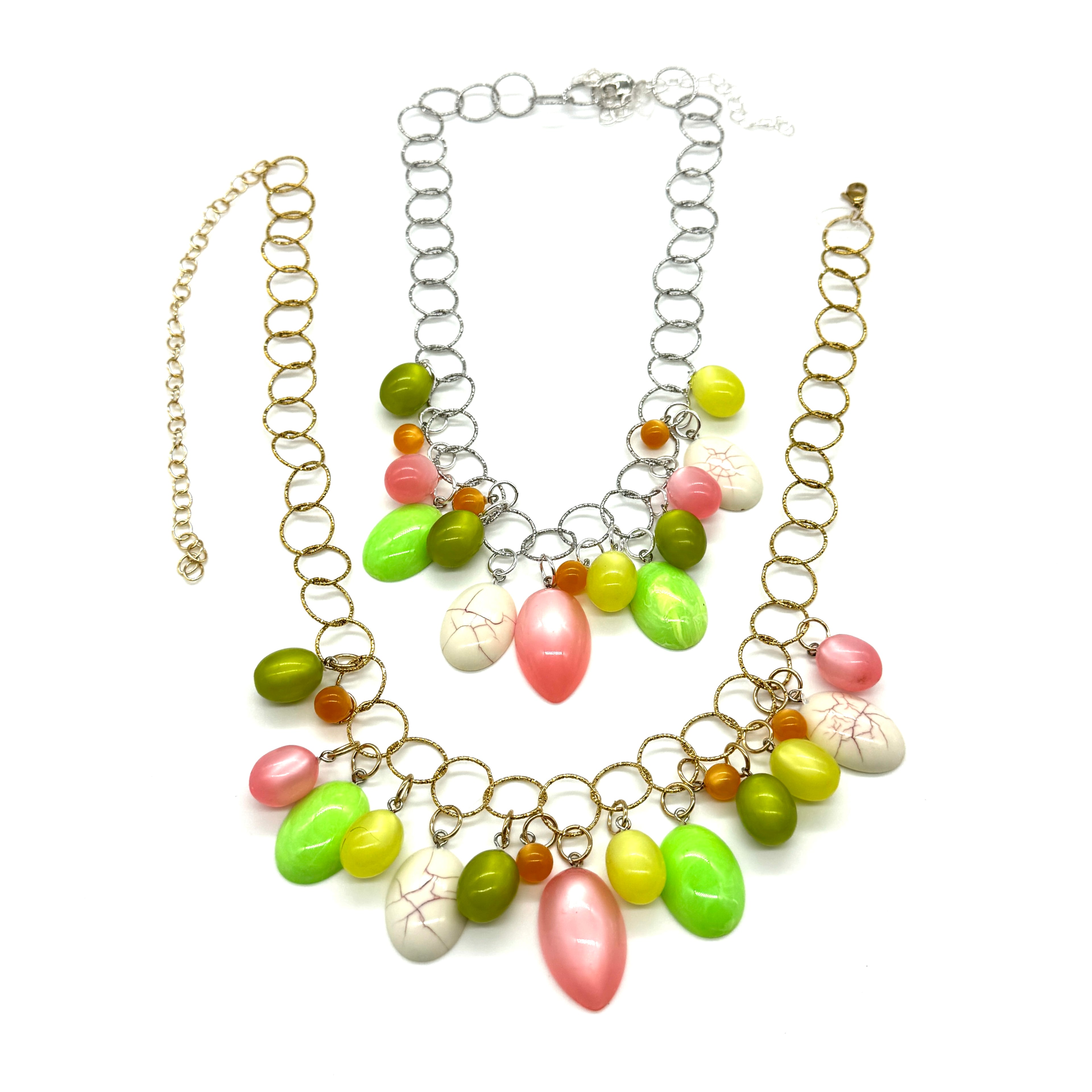 Bonbon Parade Necklace – Midcentury Moonglow Edition