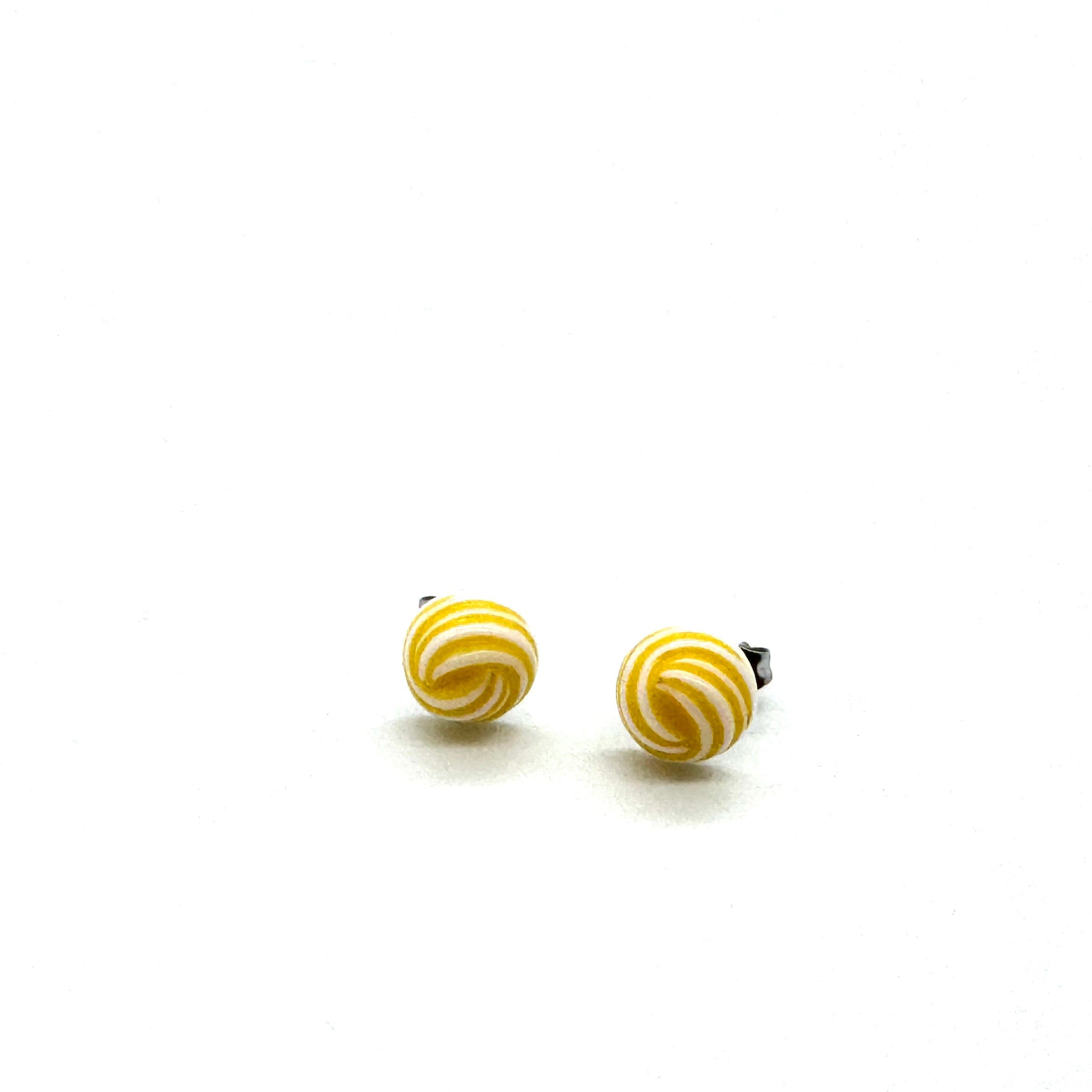 Taffy Twist Stud Earrings