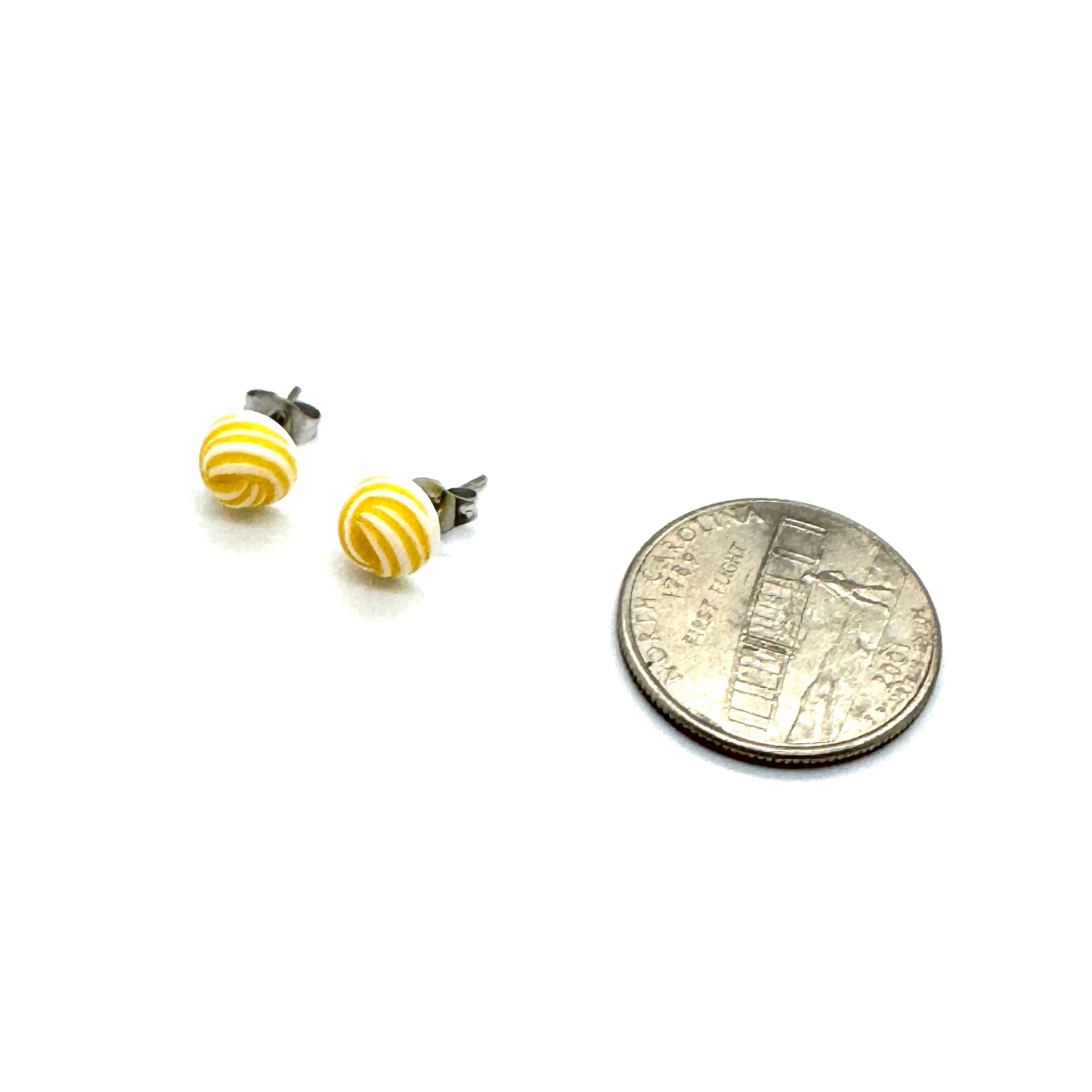 Taffy Twist Stud Earrings