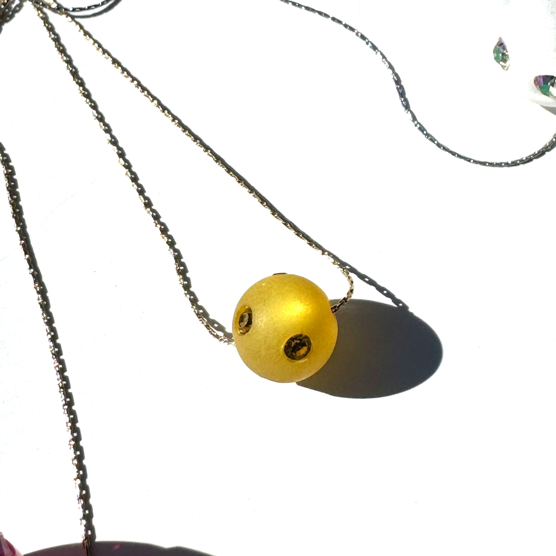 Polyluxe Moonglow Slide Necklace