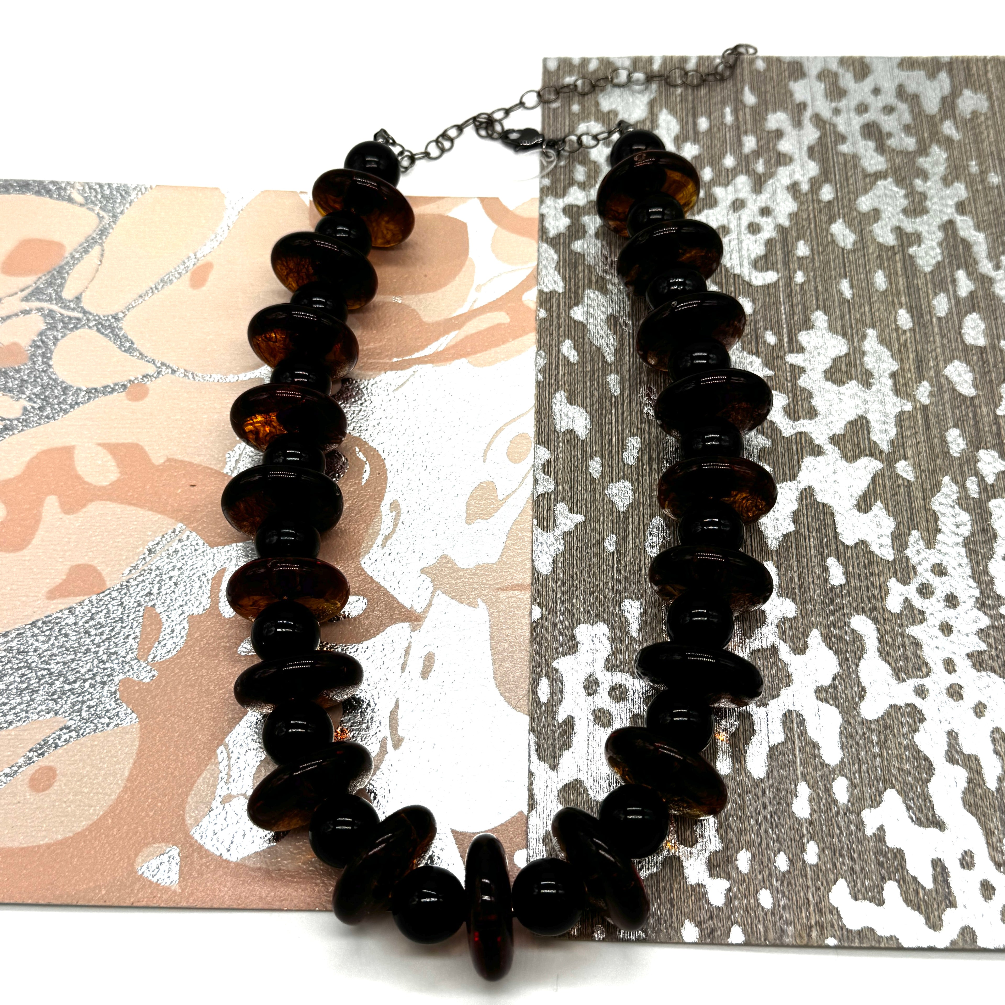 Tortoise Eclipse Marco Necklace