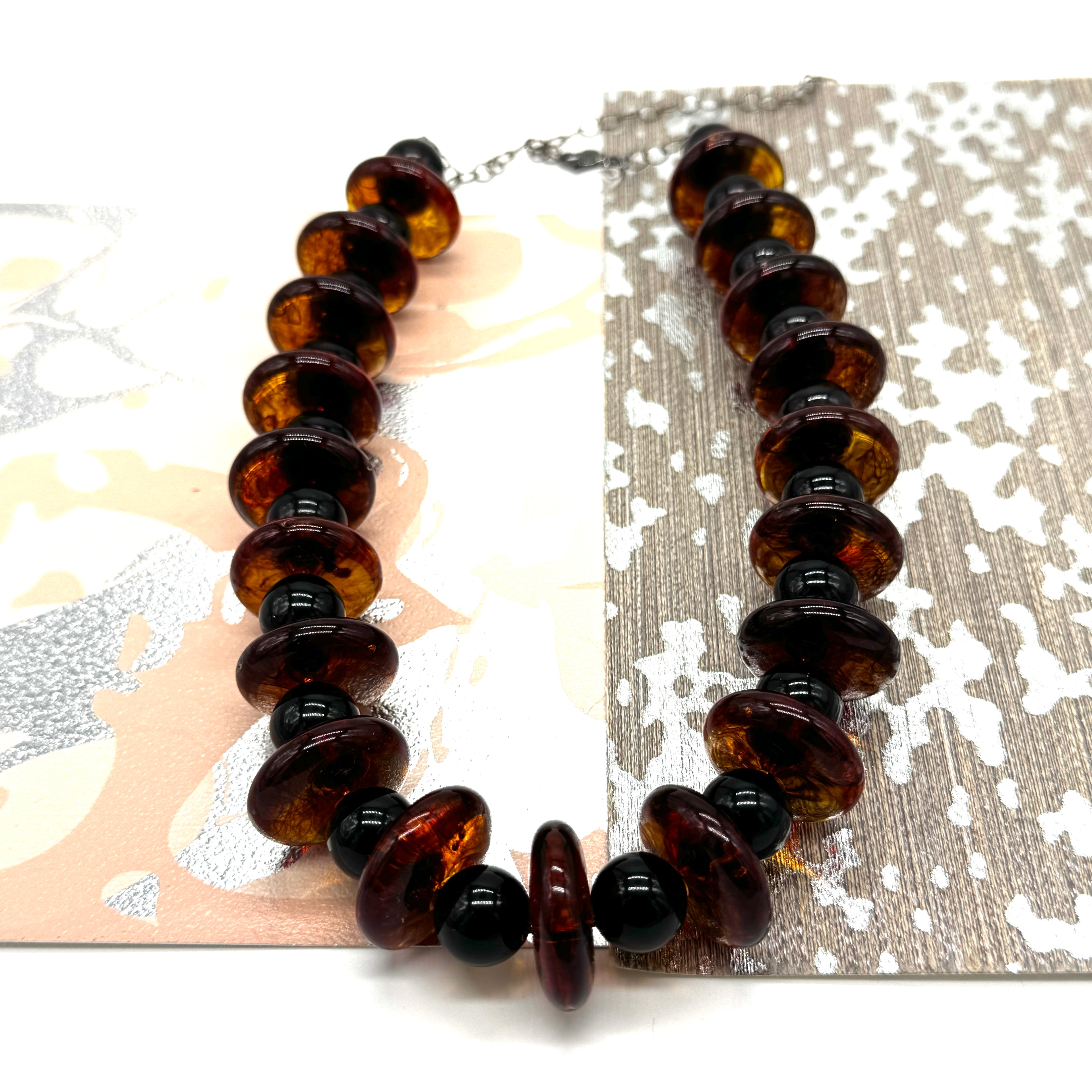Tortoise Eclipse Marco Necklace