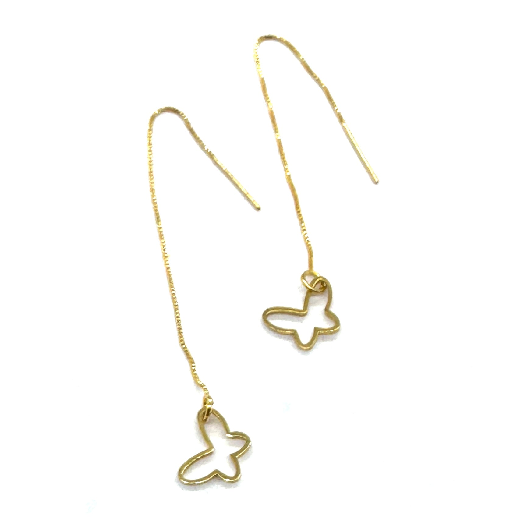 Butterfly Threader Earrings