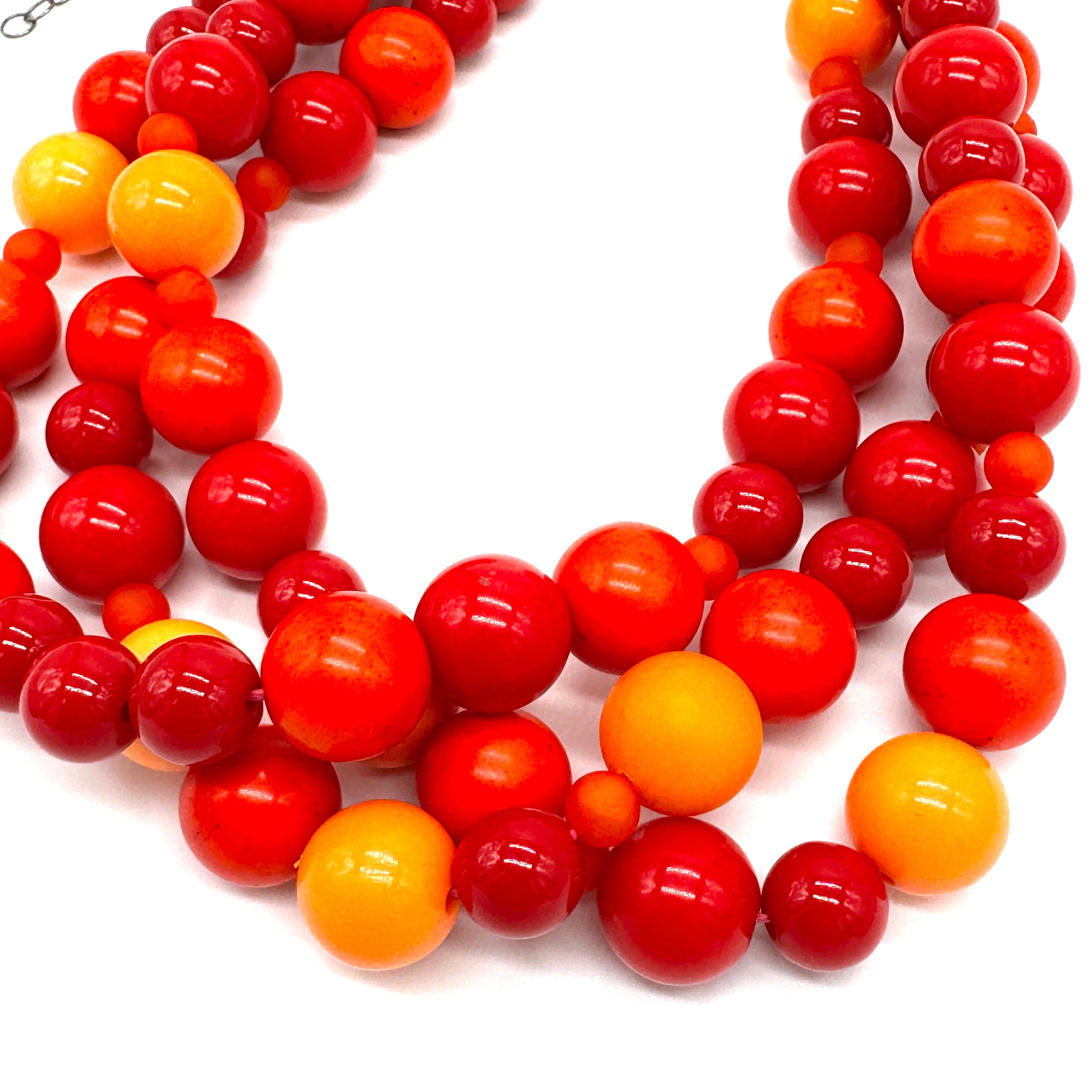Red Hot Morgan Necklace