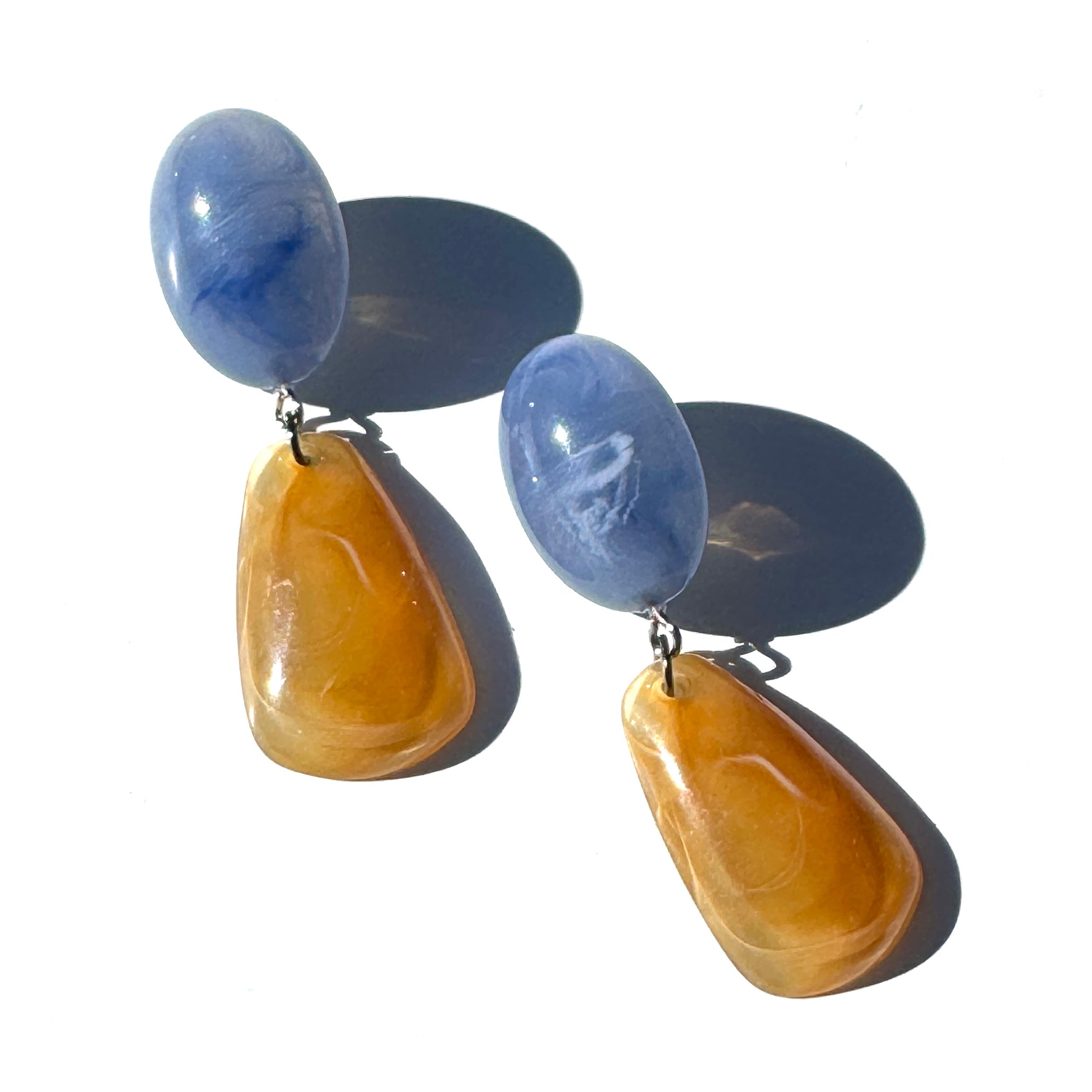 Chroma Pebble Drop Earings*
