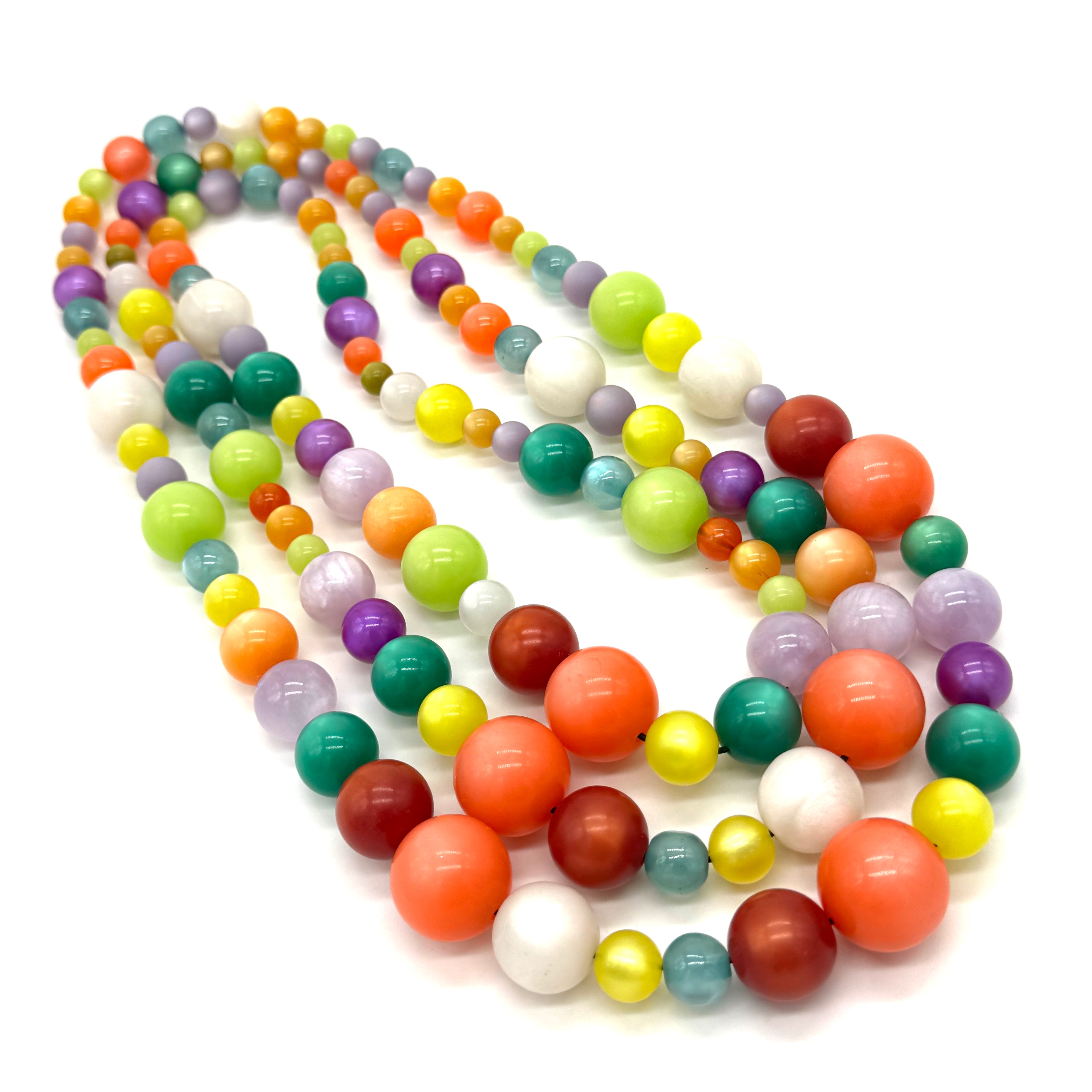 Moonfruit Glow Stretch Bauble Necklace