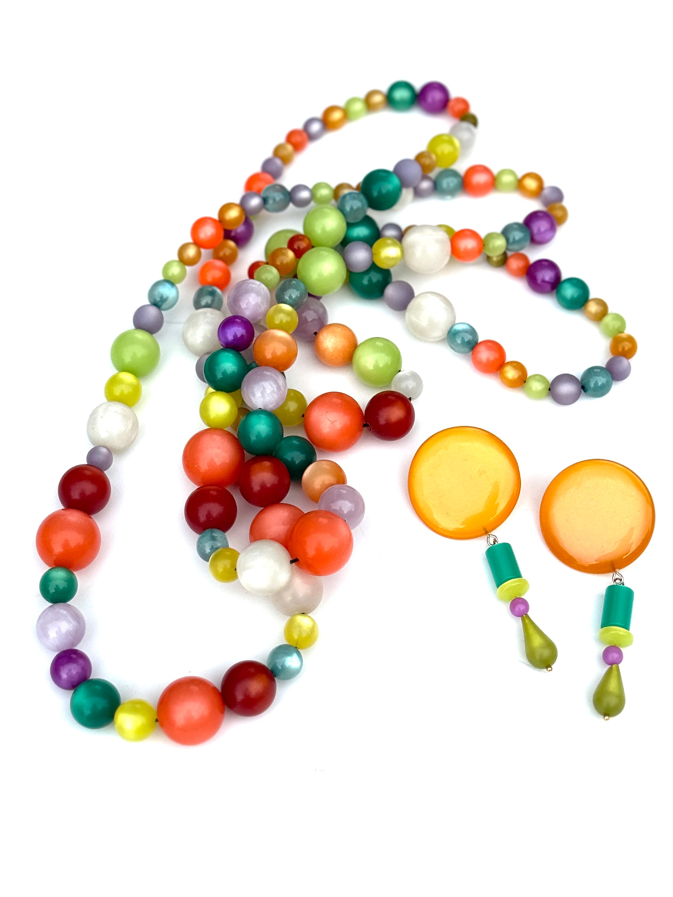 Moonfruit Glow Stretch Bauble Necklace