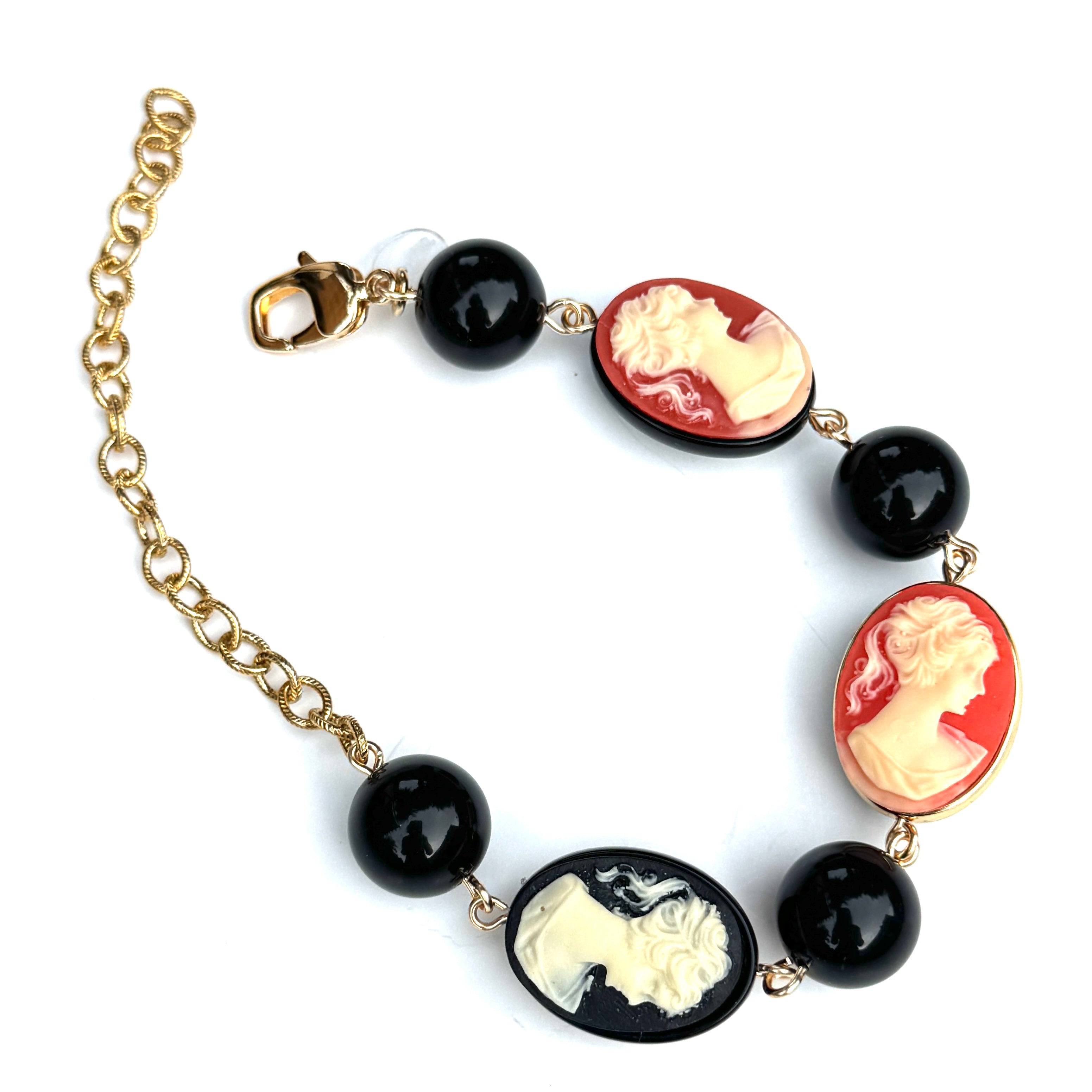 Cameo Noir Bracelet