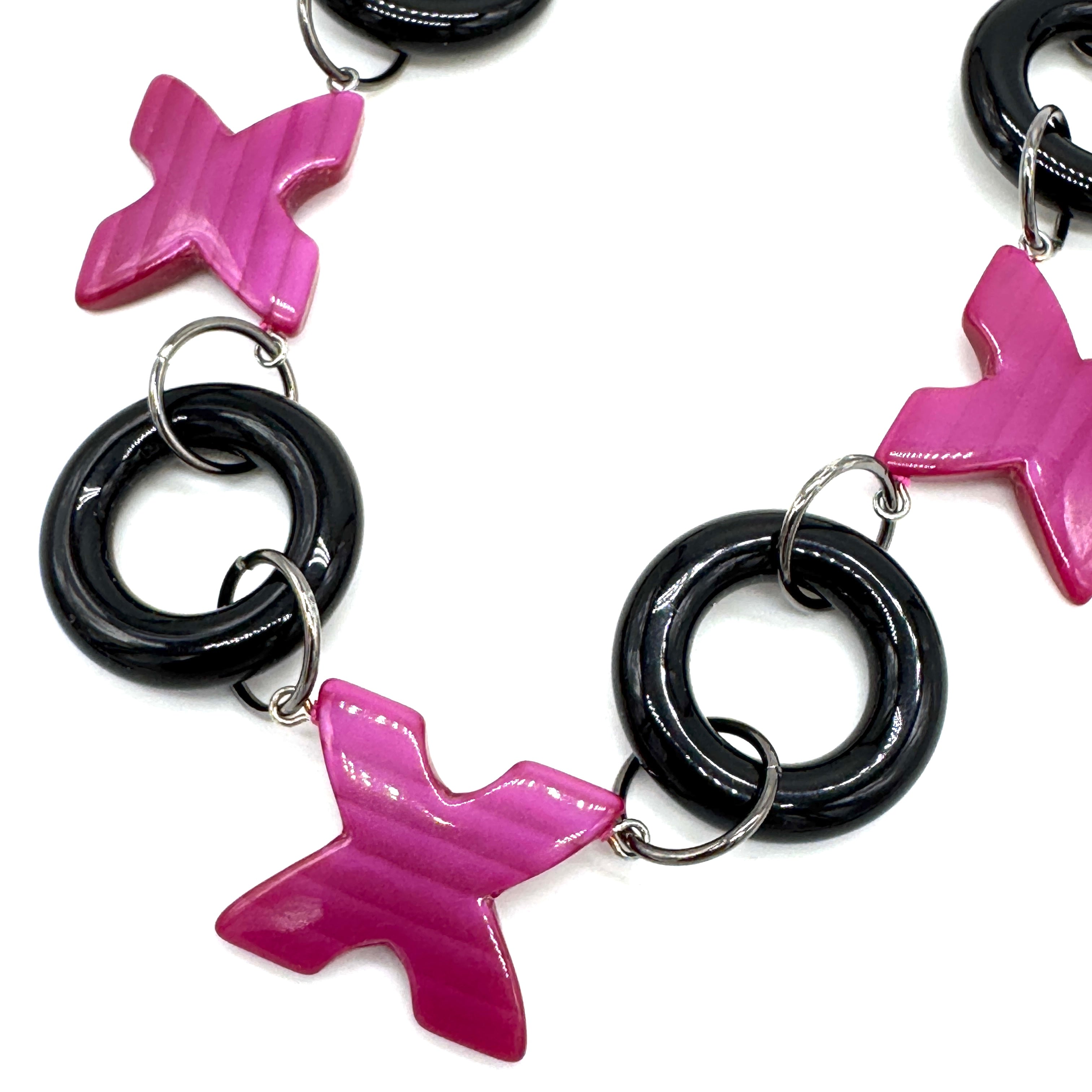 X’s & O’s Station Necklace