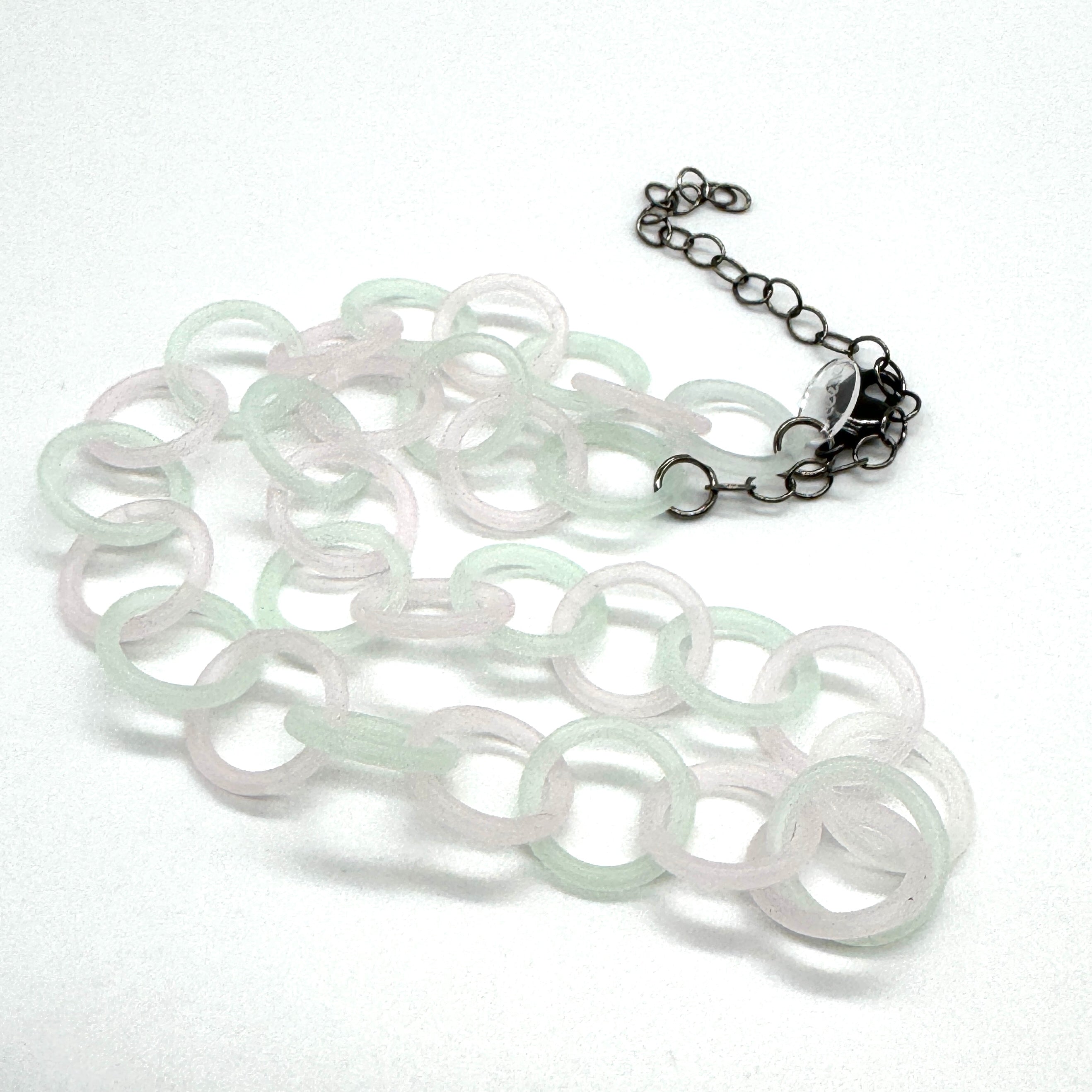 Clink Lucite Chain Link Necklace - Colorful Layering Chains*