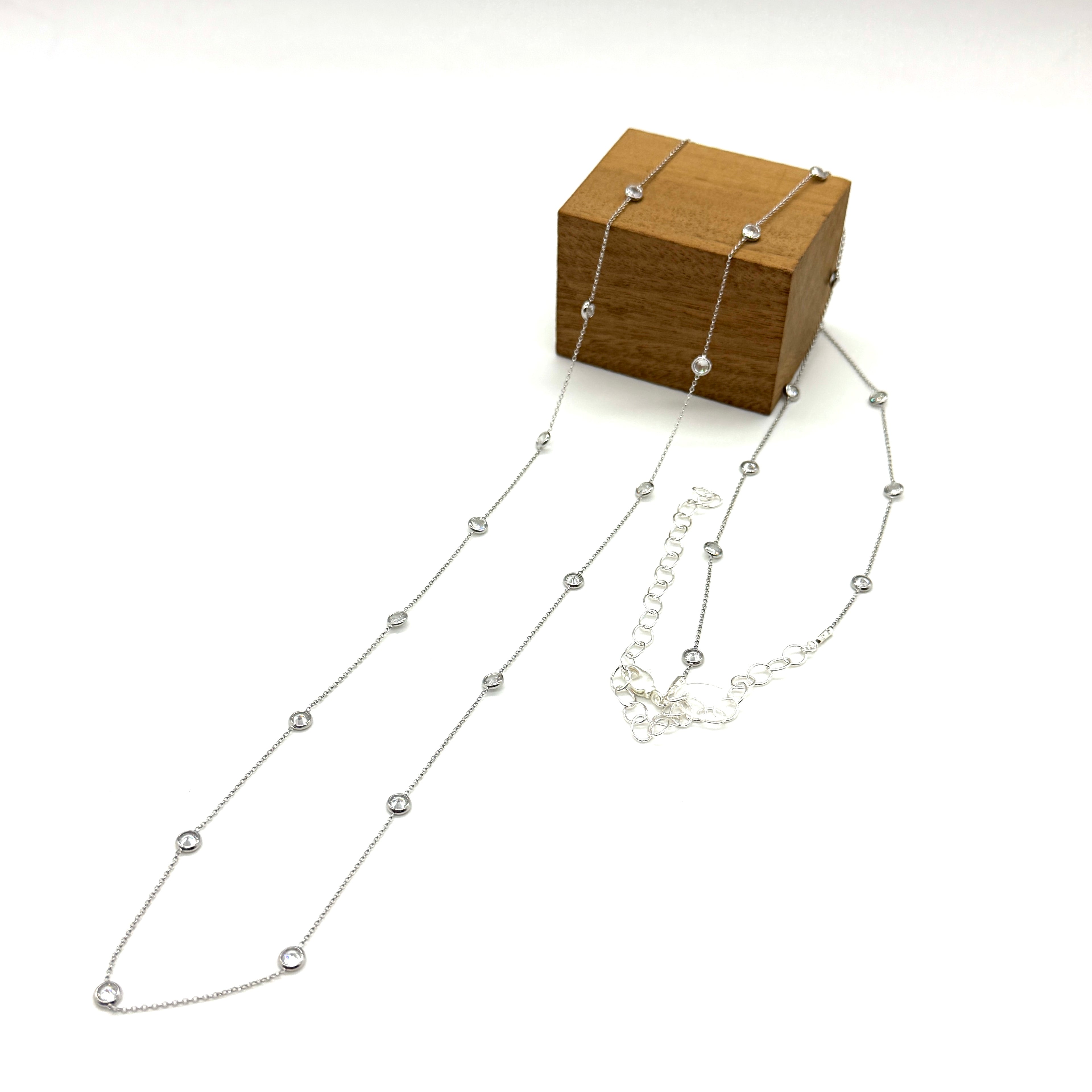 Crystal Thread Necklace - 2 lengths
