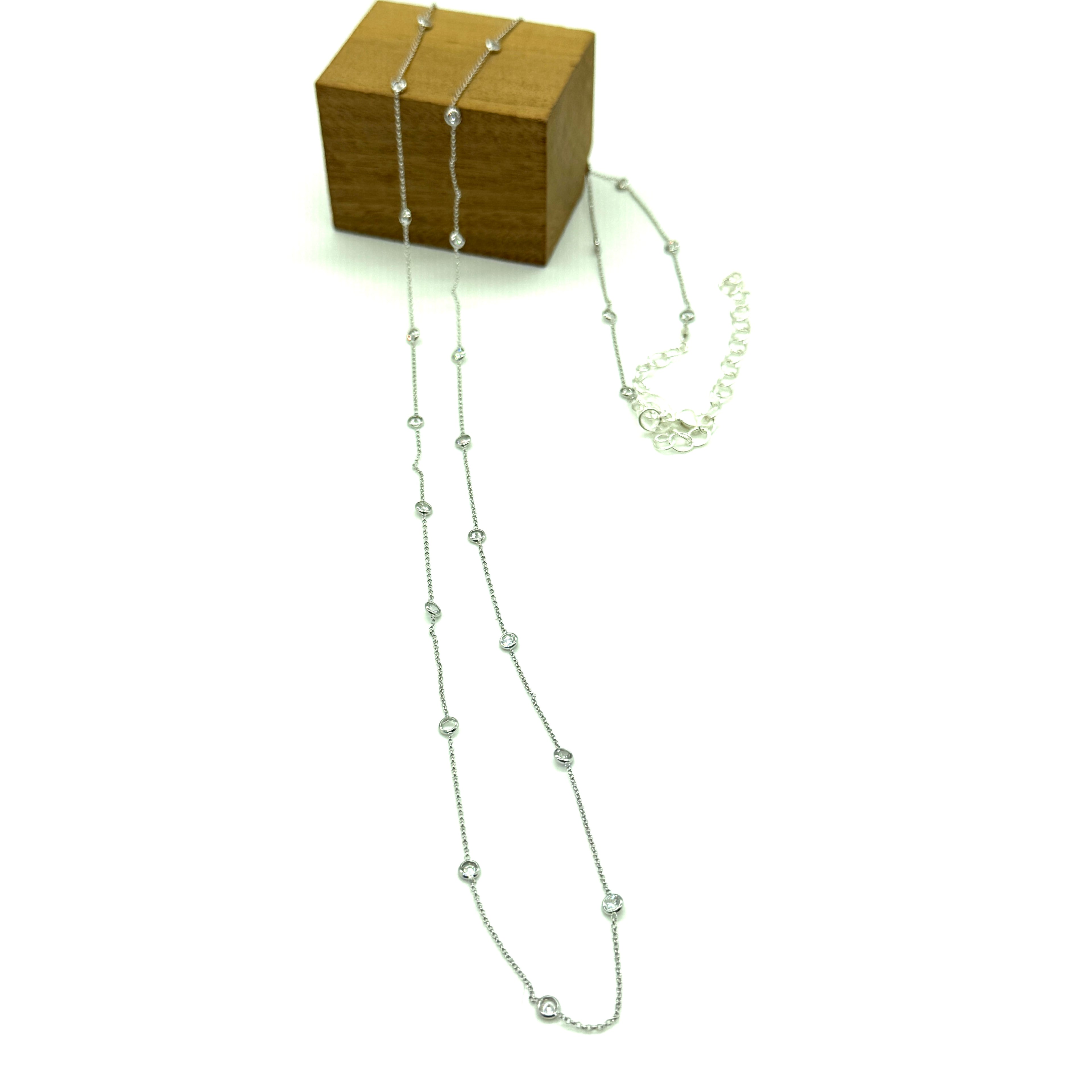 Crystal Thread Necklace - 2 lengths