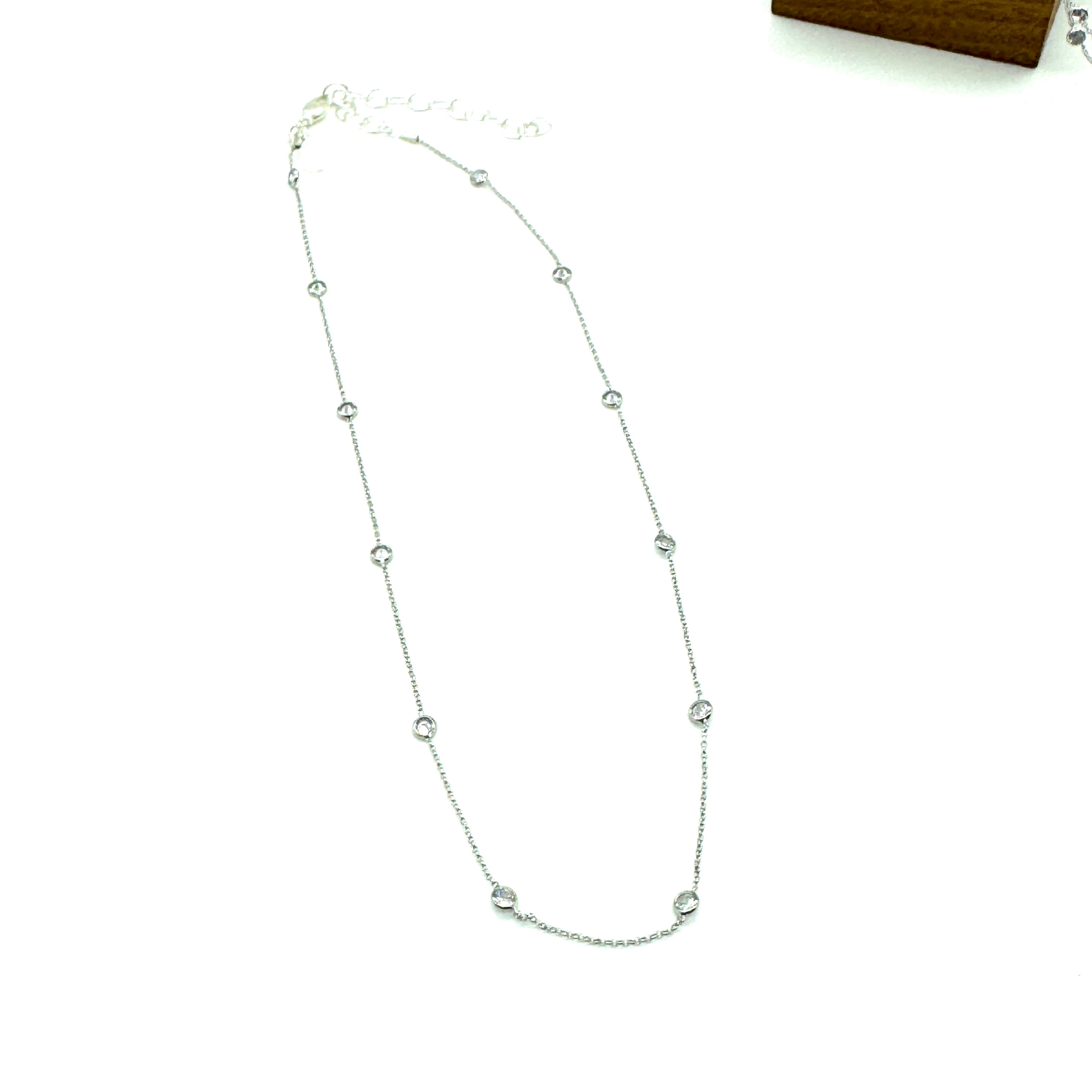 Crystal Thread Necklace - 2 lengths