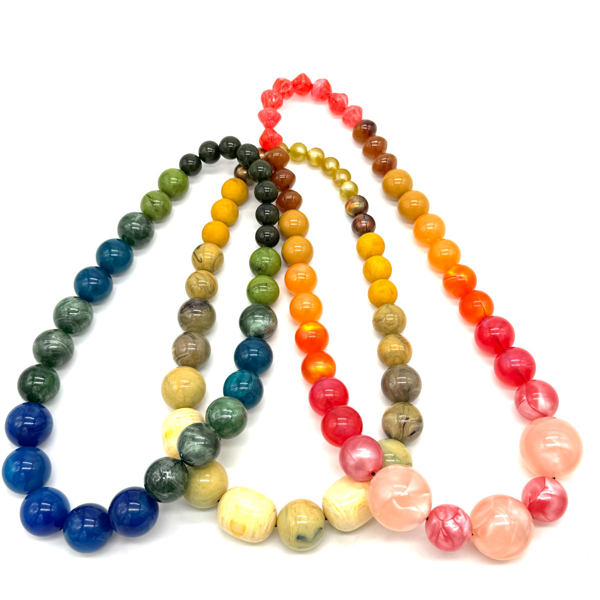 Elemental Energy Stretch Bauble Necklace
