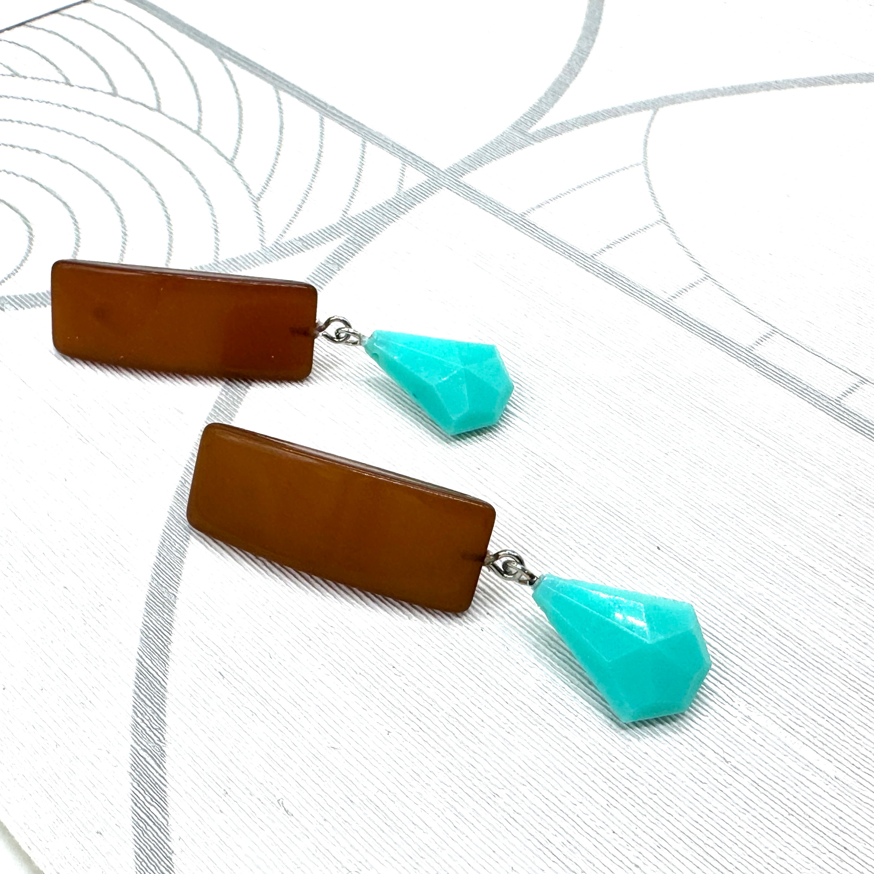 Canyon Glow Drop Earrings