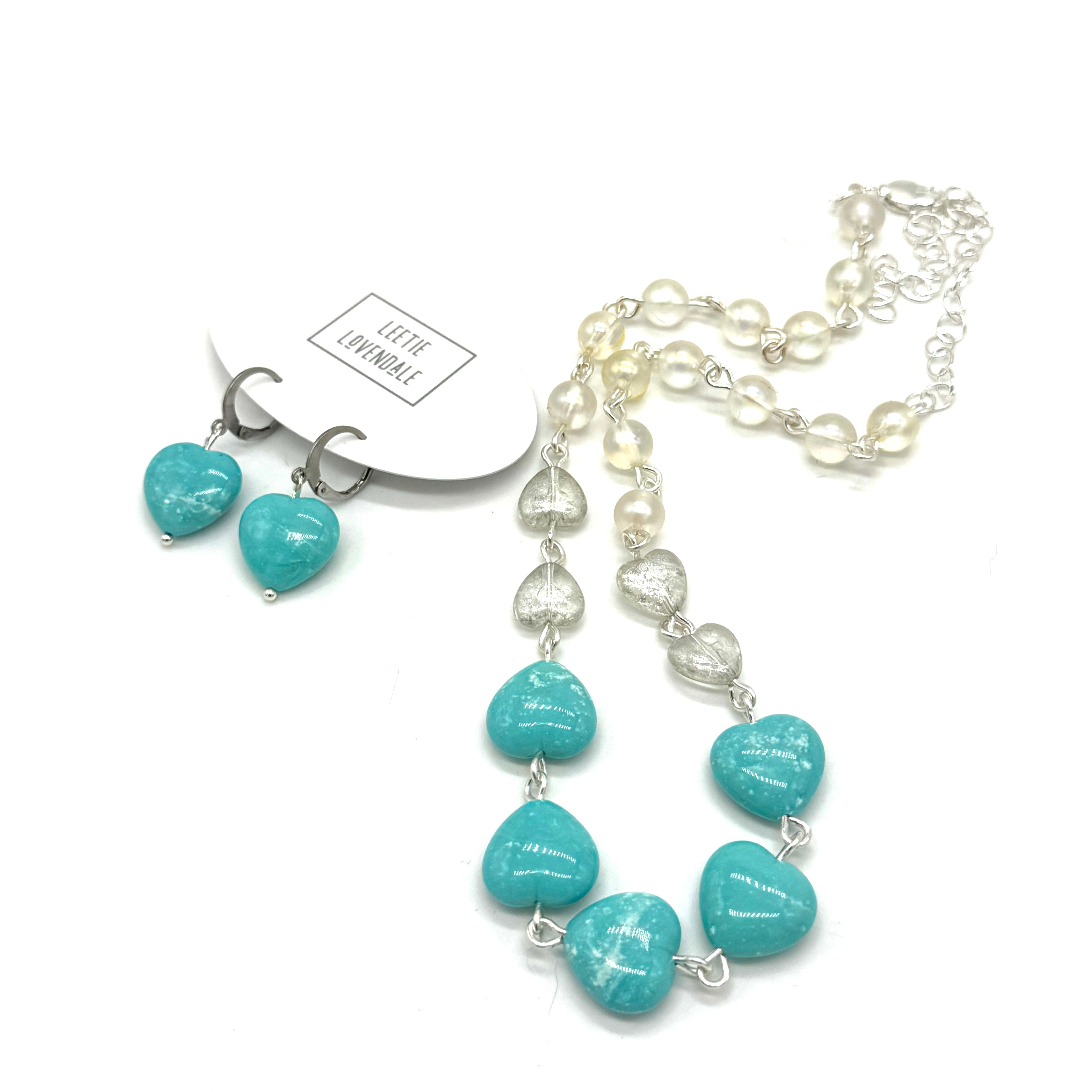 Turquoise Love Amelia Necklace
