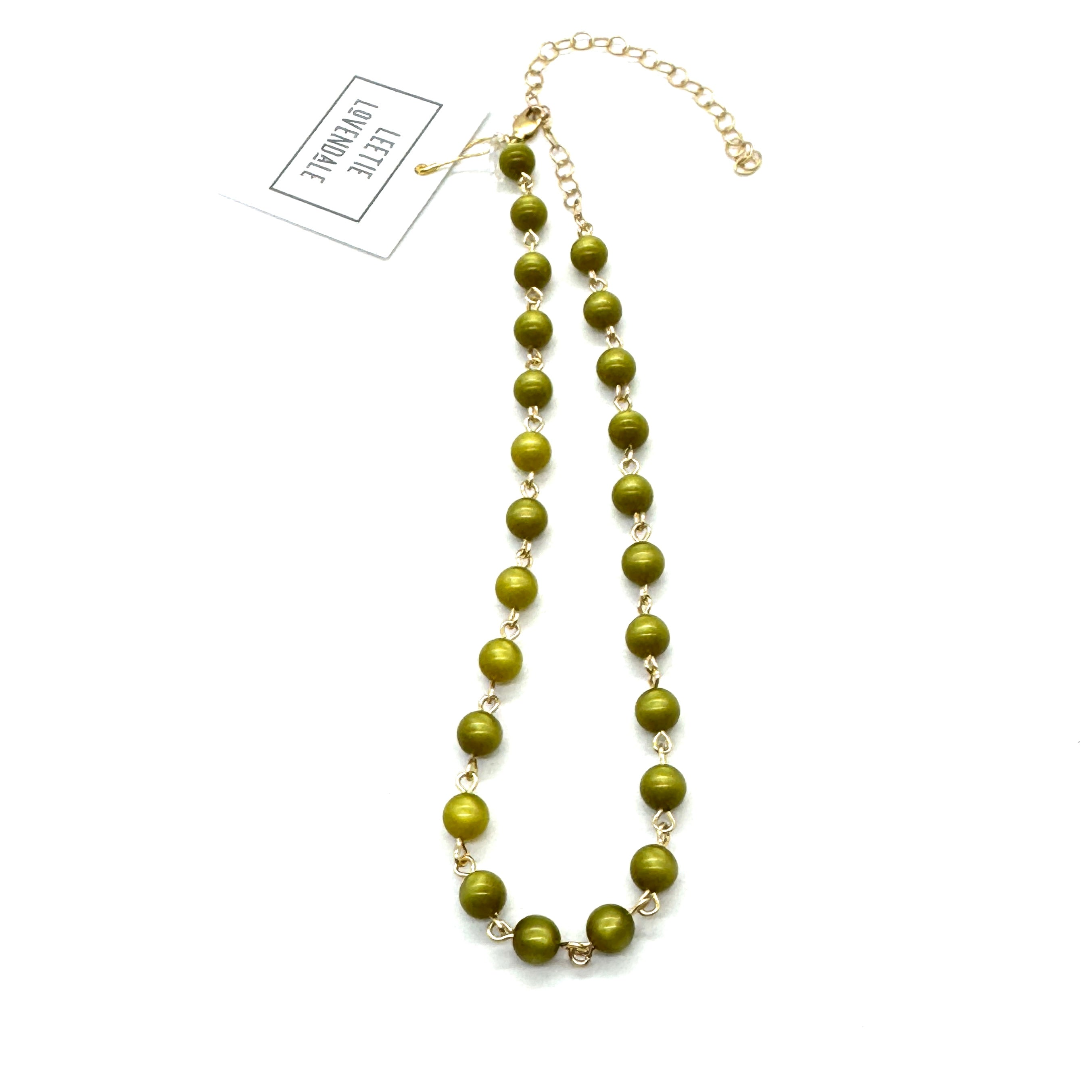 Olive Luxe Moonglow Amelia Necklace