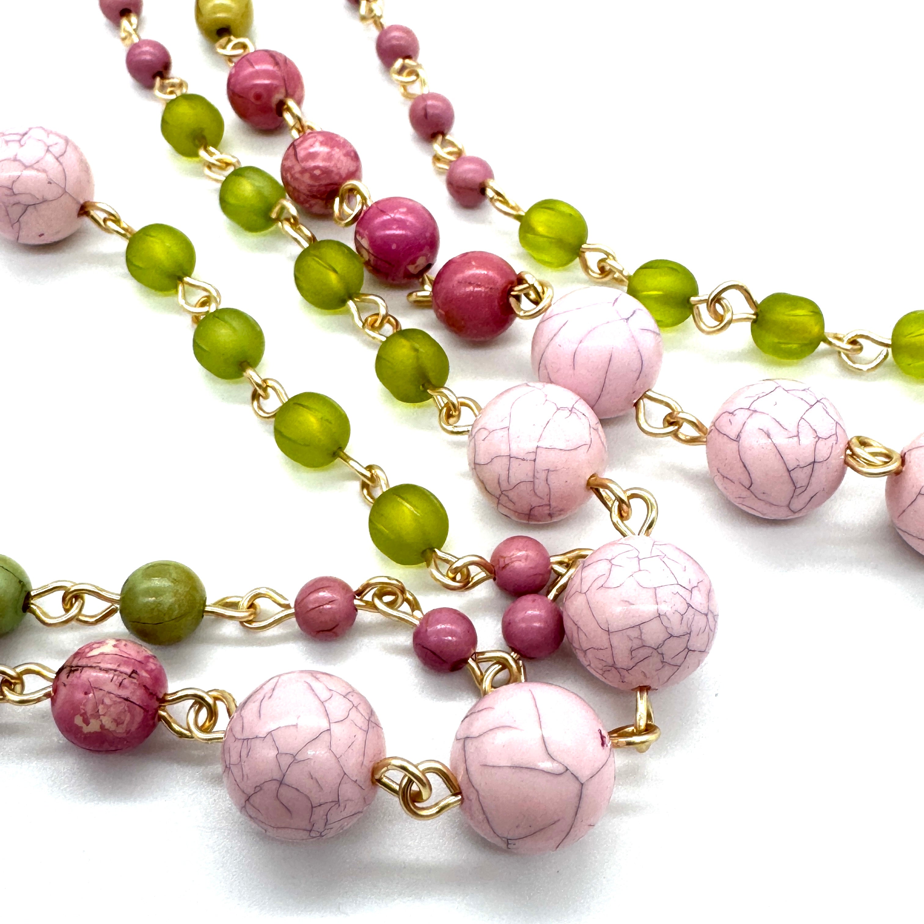 Rosé & Thyme Opera Rope Necklace