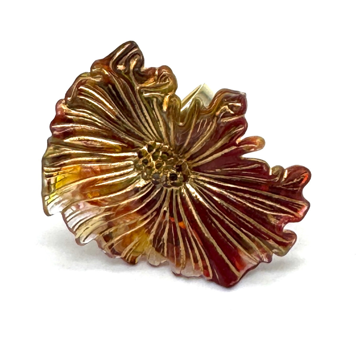 Gilded Cosmos Cocktail Ring