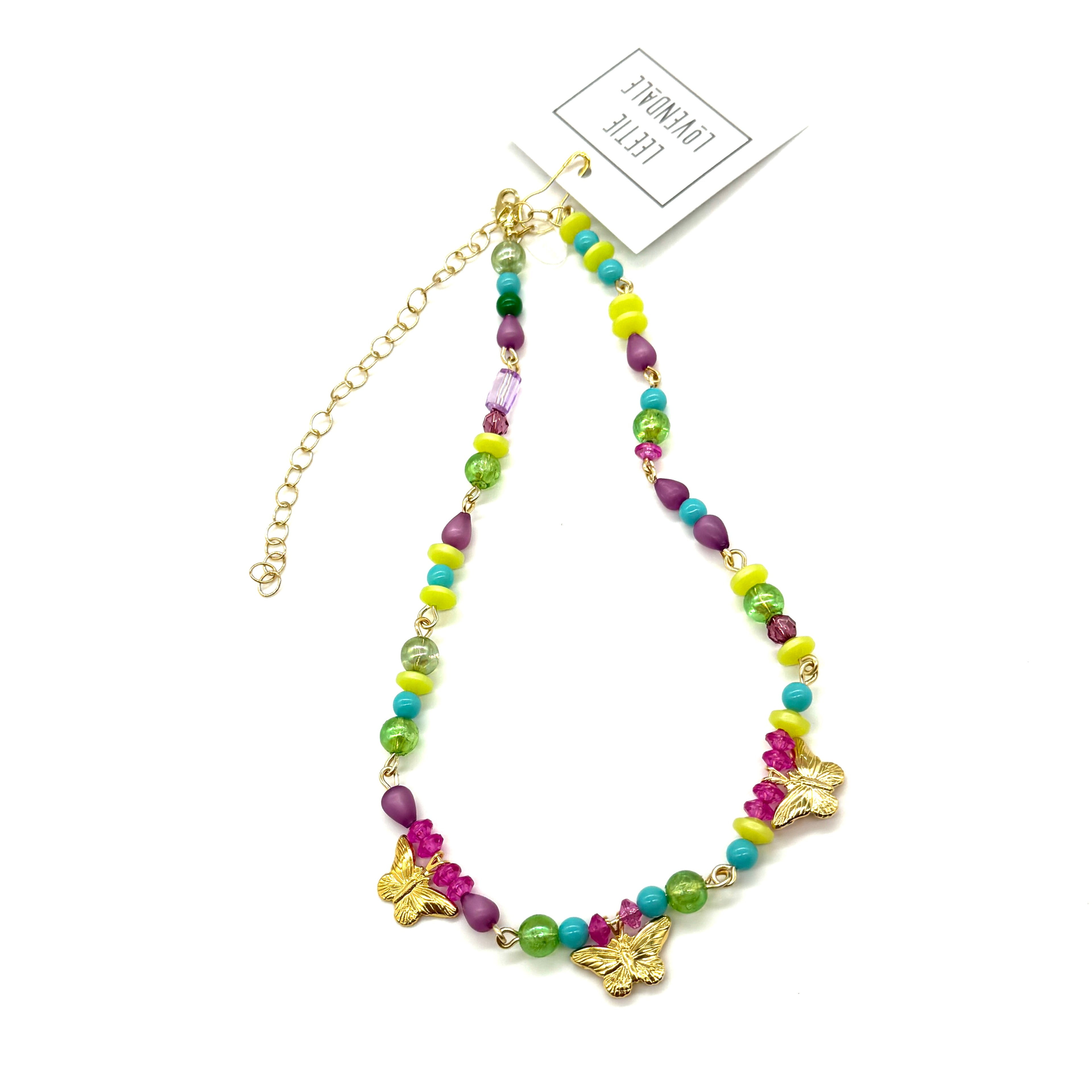 Butterfly Charming Amelia Necklace