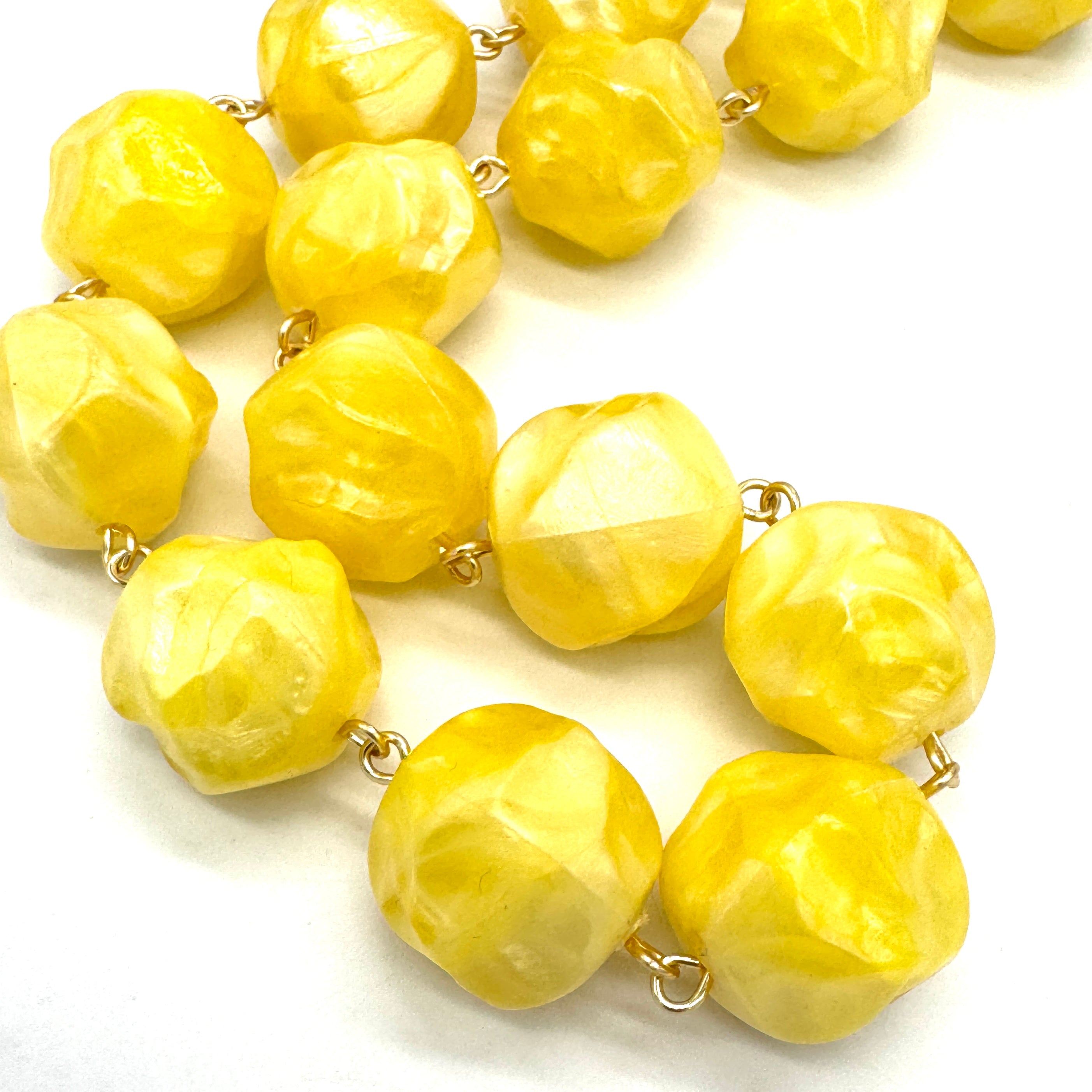 Buttercream Nugget Amelia Necklace