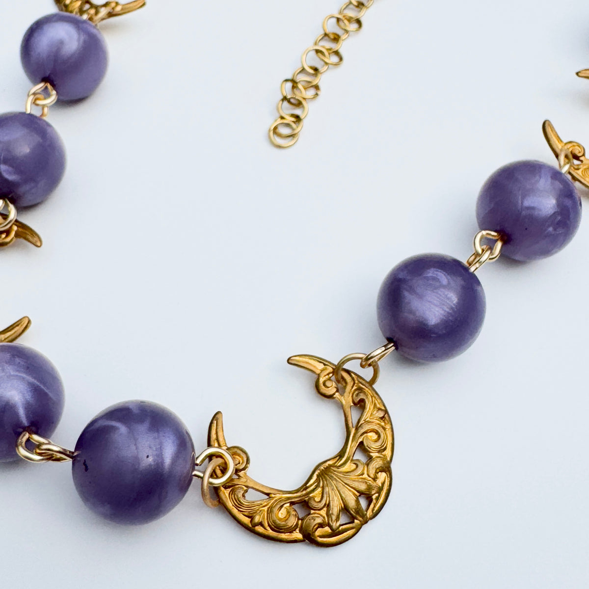 Once in a Purple Moon Necklace
