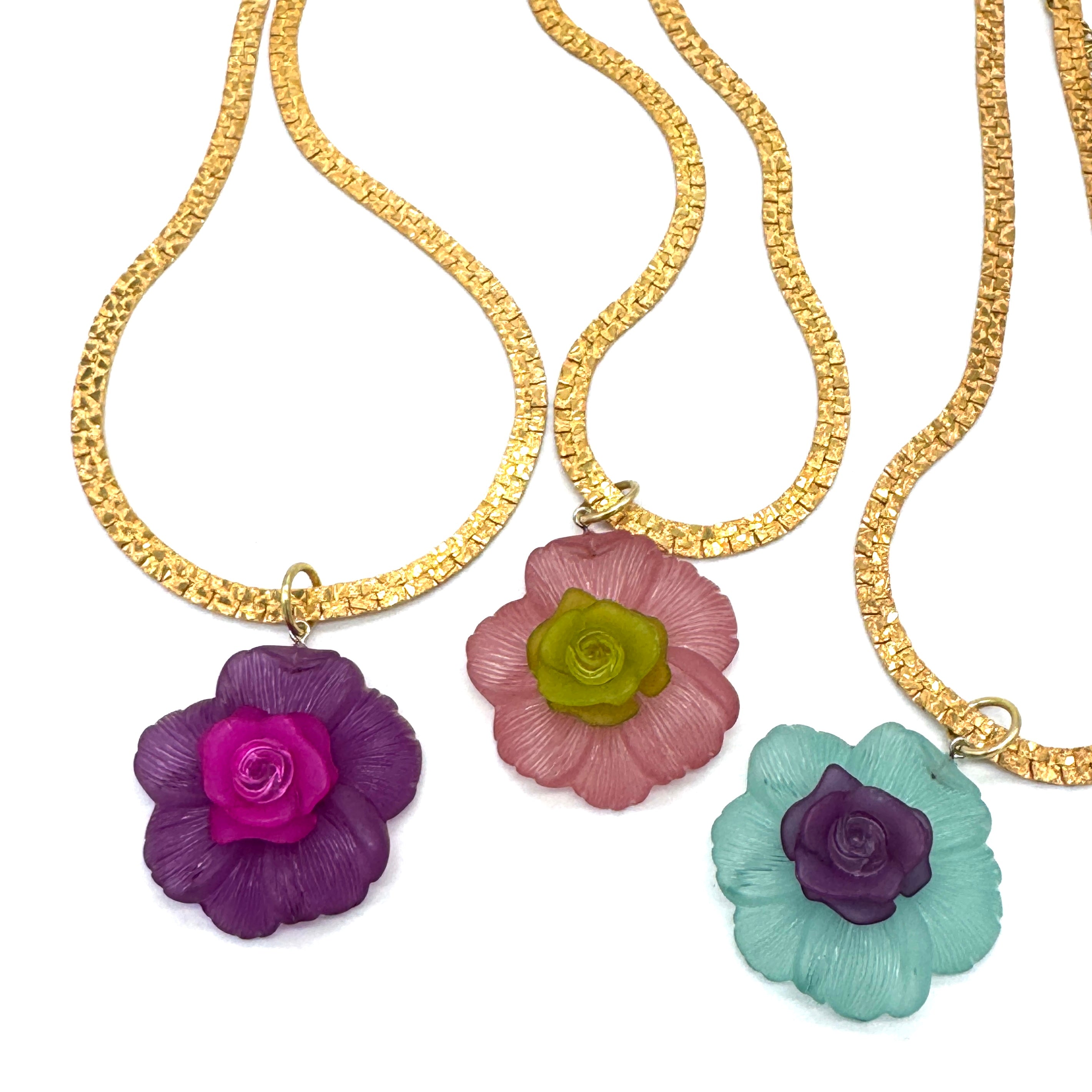 Romantic Garden Pebble Chain Necklace - PRE-ORDER- Ships early Feb