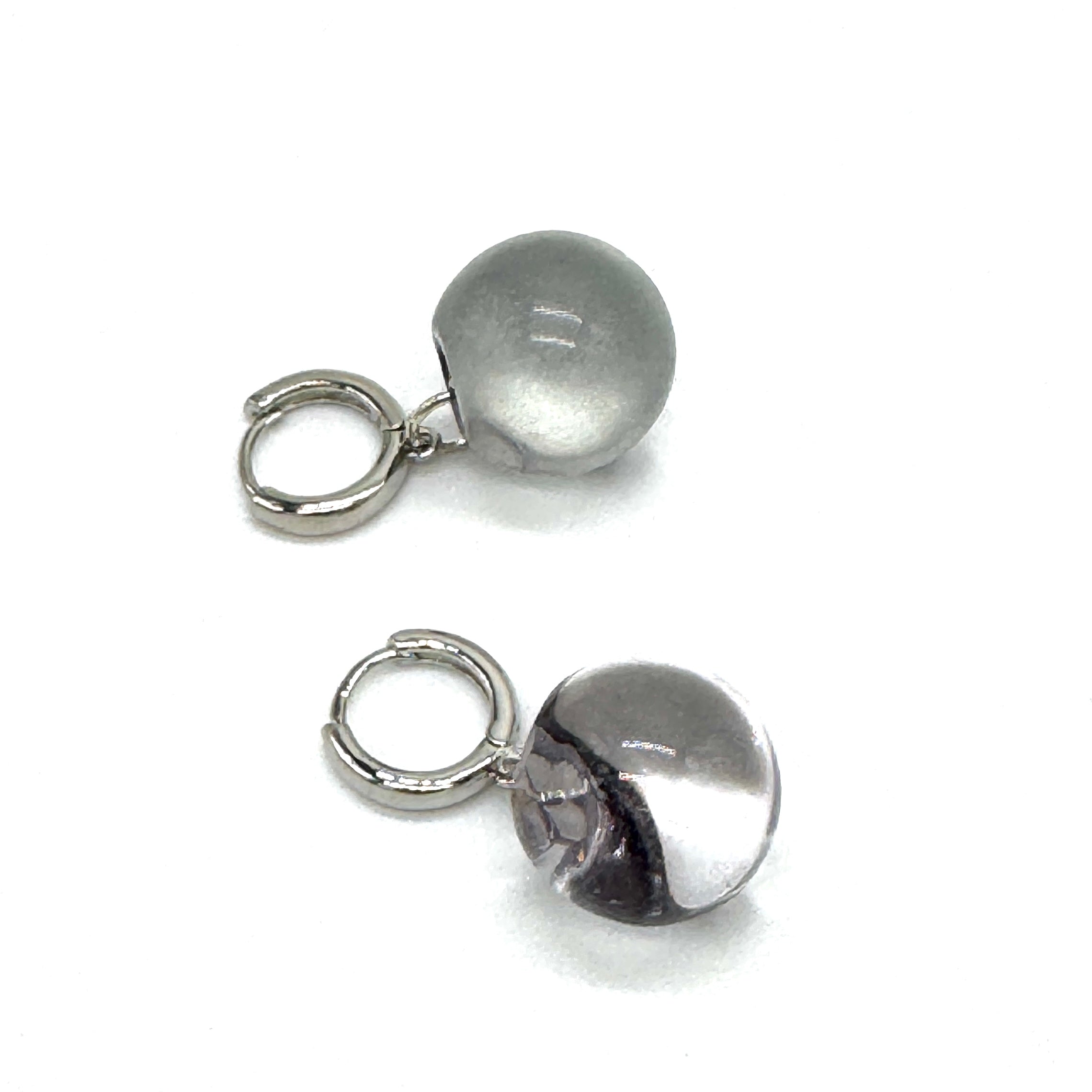 Berry Drop Huggie Earrings