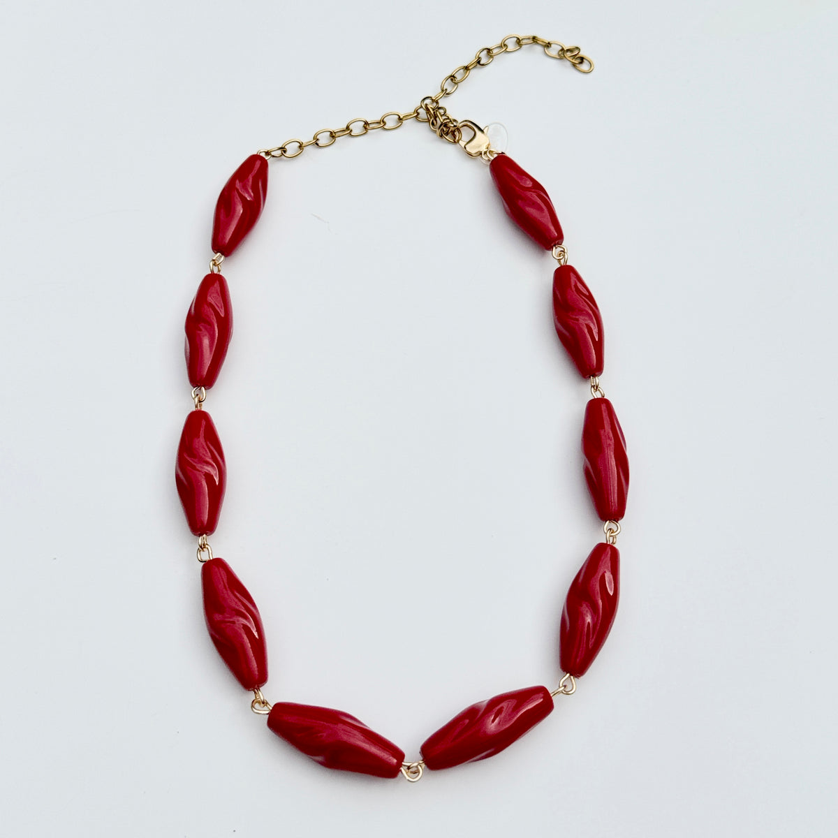 Seeing Red Amelia Necklace